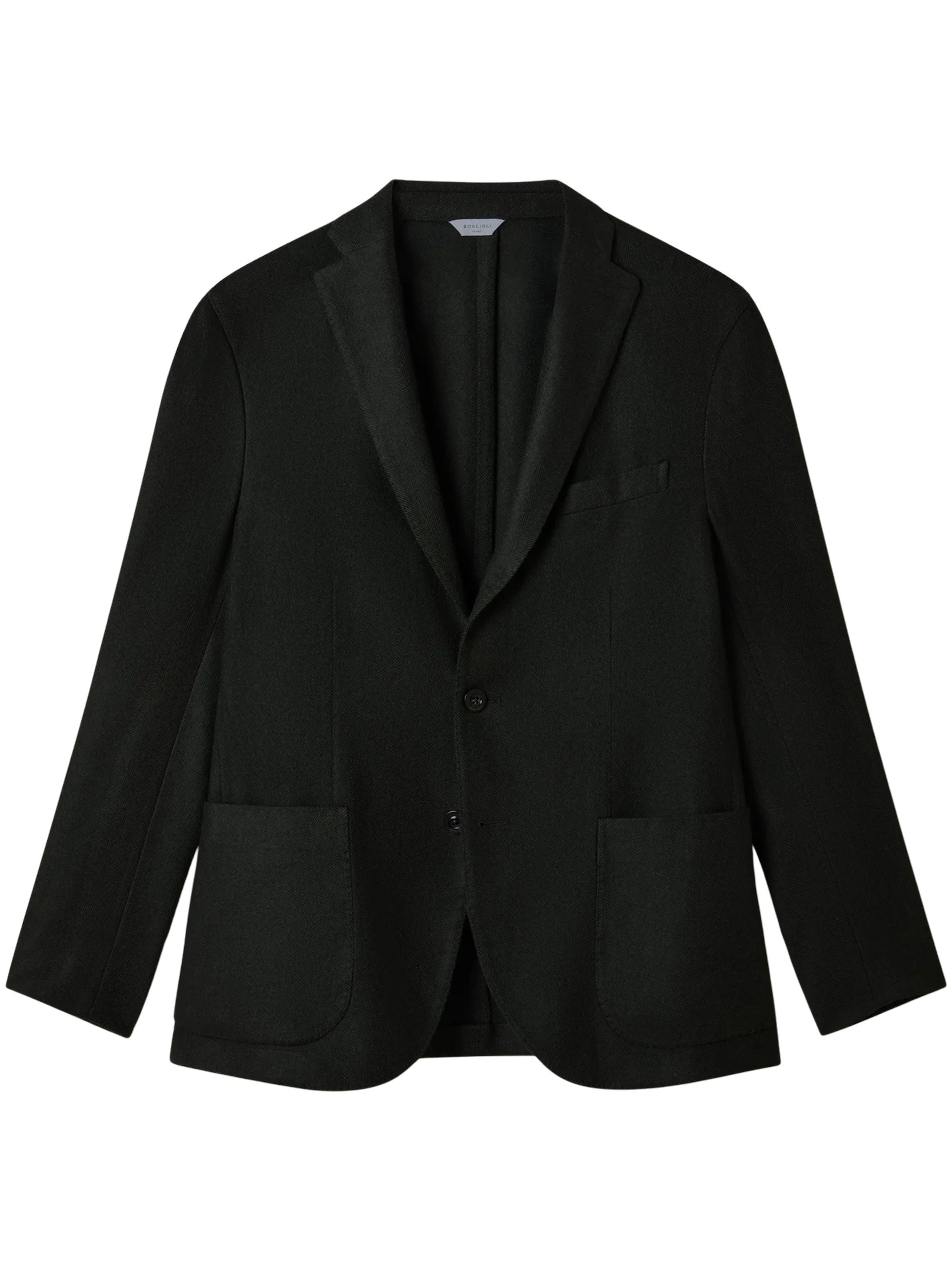 Garment Dyed Wool Herringbone K- Jacket