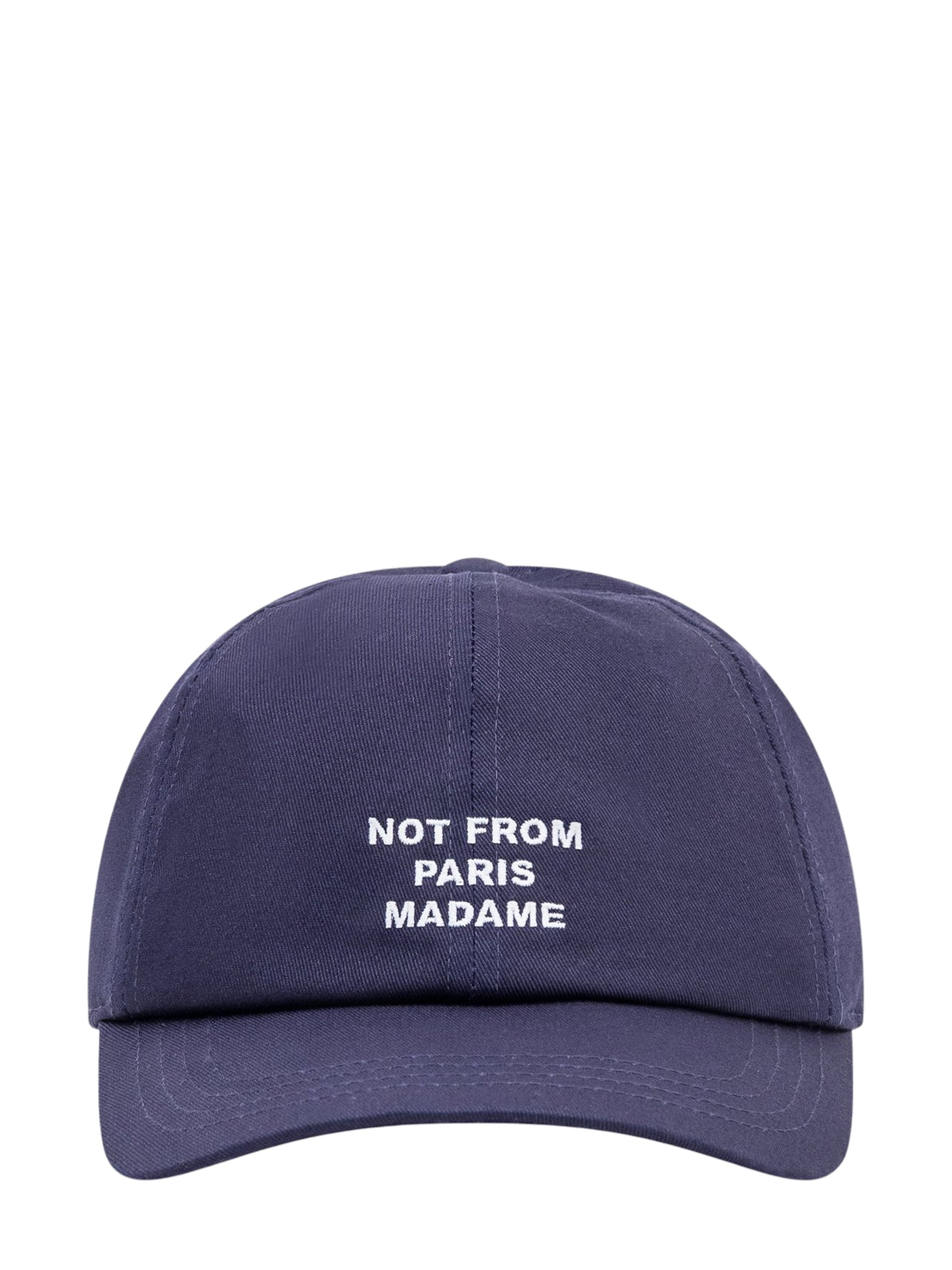 DROLE DE MONSIEUR Not From Paris Cotton Baseball Cap