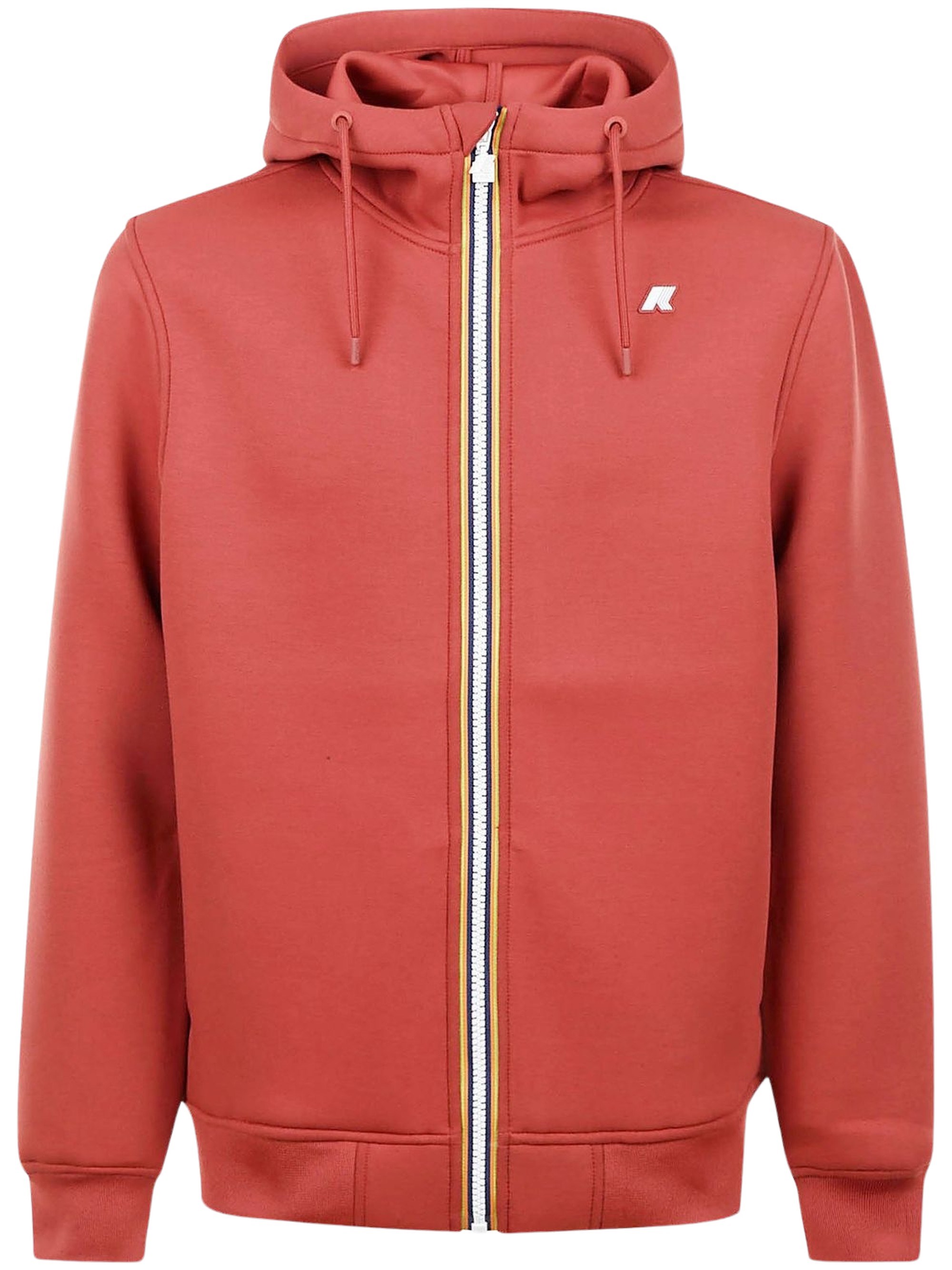 K-Way Uomo Rosso Rainer Spacer - Giacca Pile - Giacca Pile - L - Immagine 5