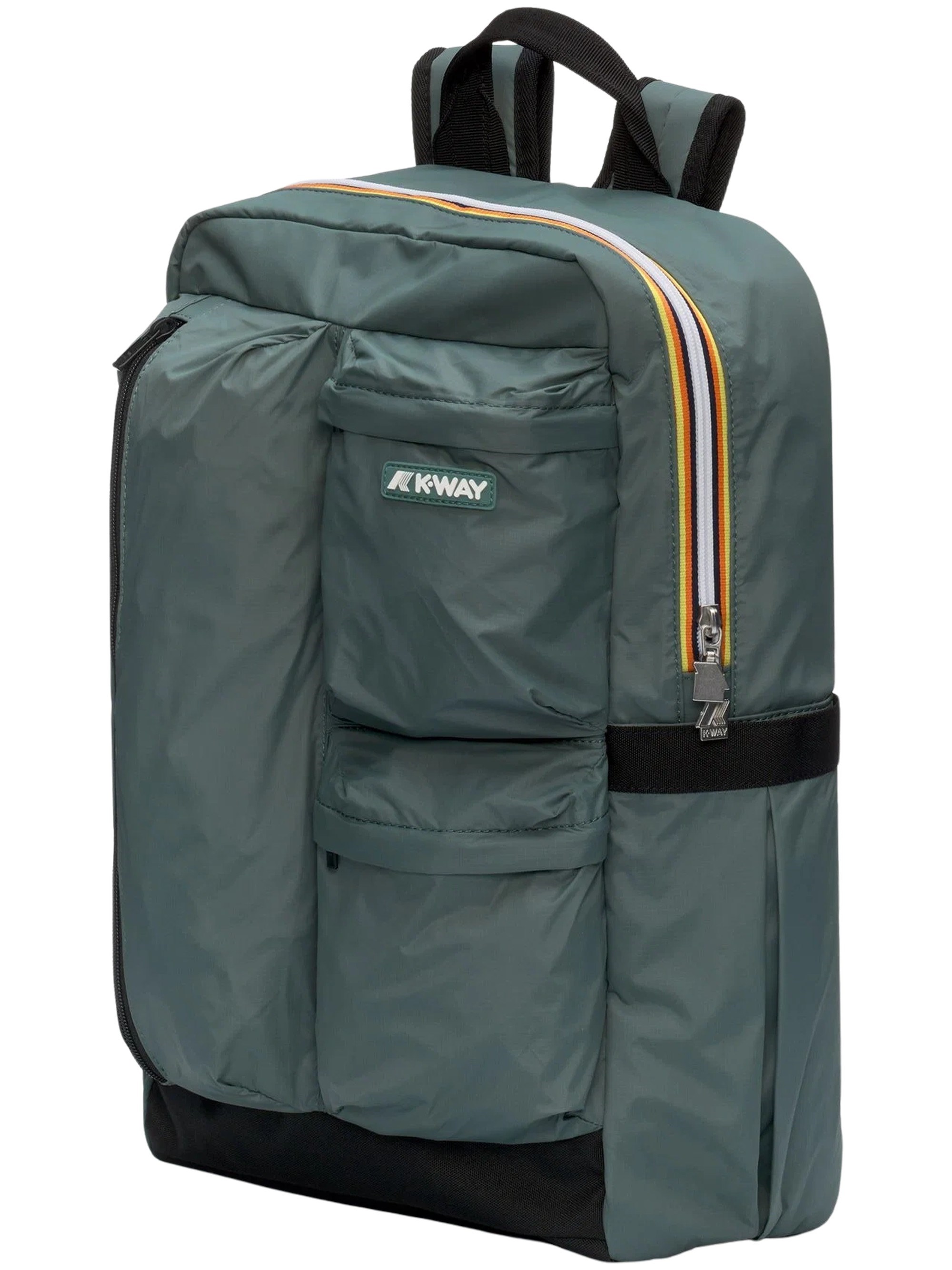 K-Way Uomo Verde Borse, Taglia Unica, New, - Immagine 2