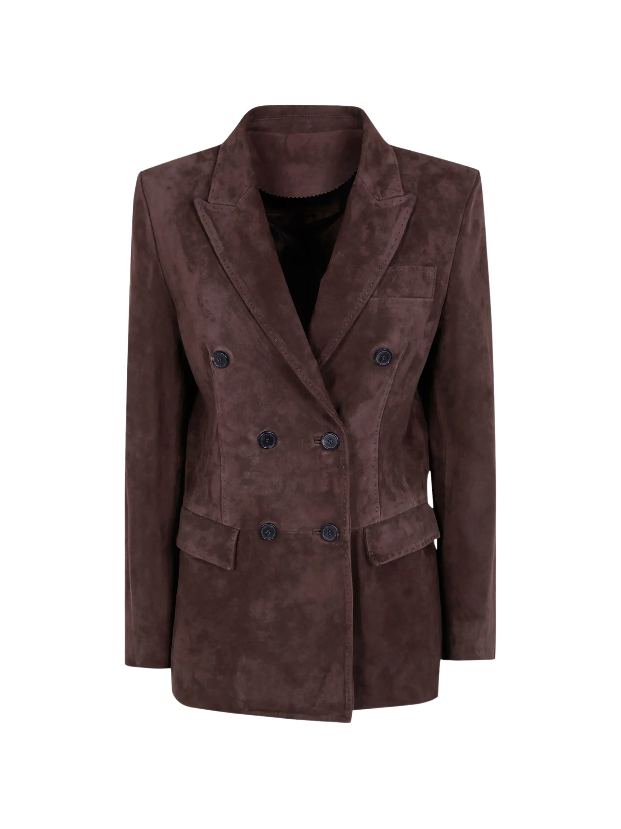 Seventy Double-Breasted Tailored Blazer