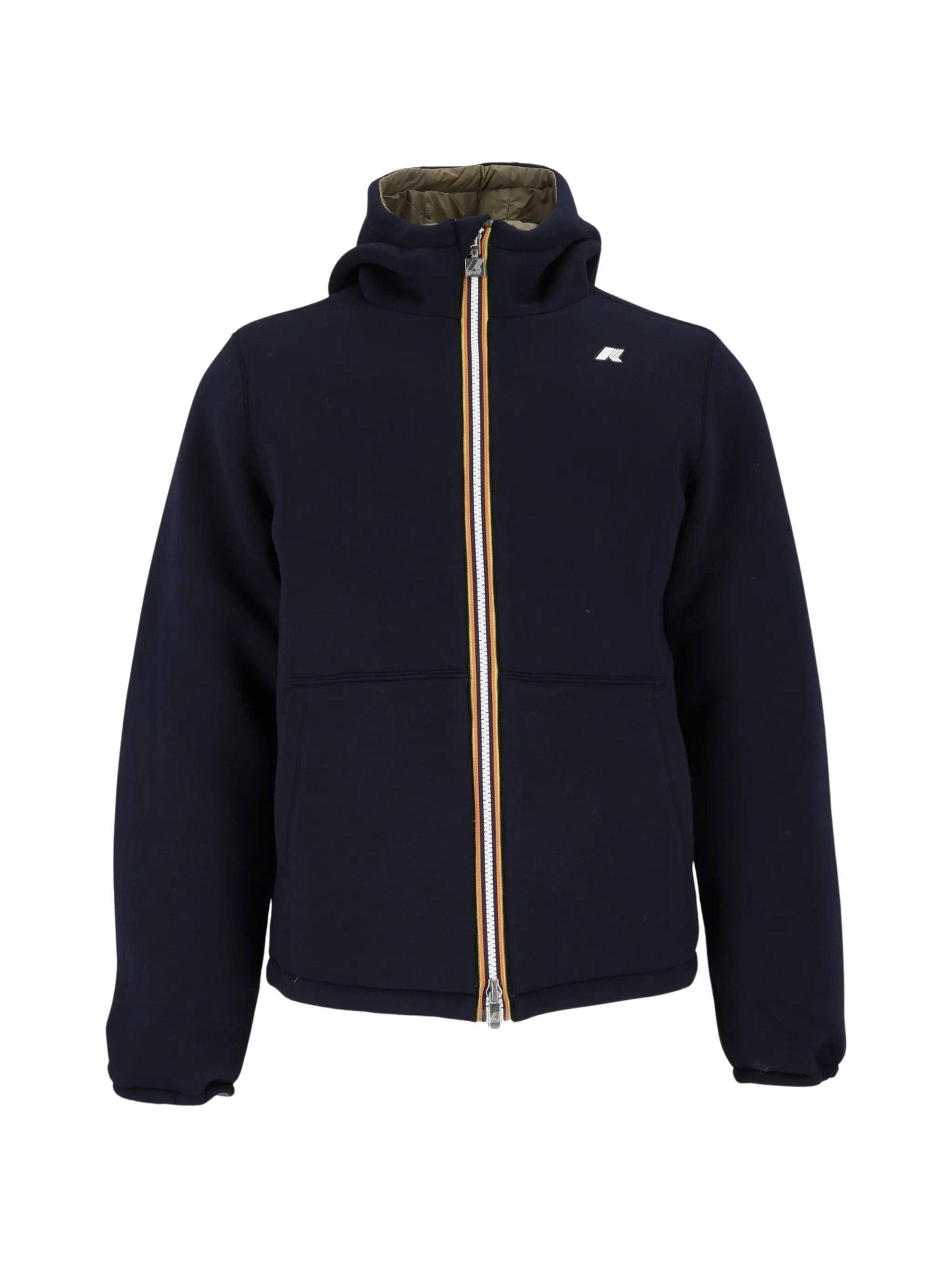 K-Way Jack Spacer Reversible Hooded Jacket