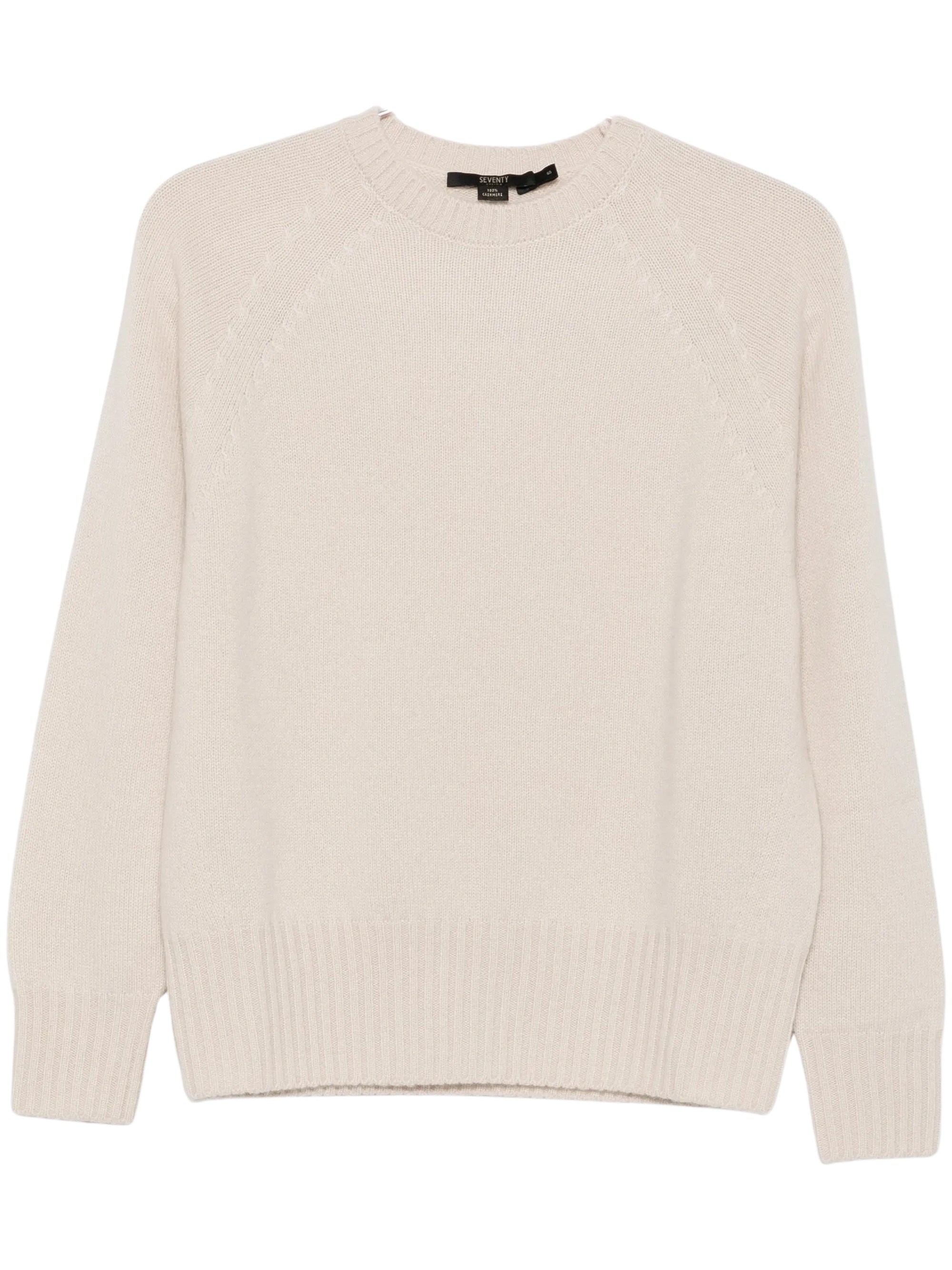 Raglan-Sleeve Cashmere Sweater