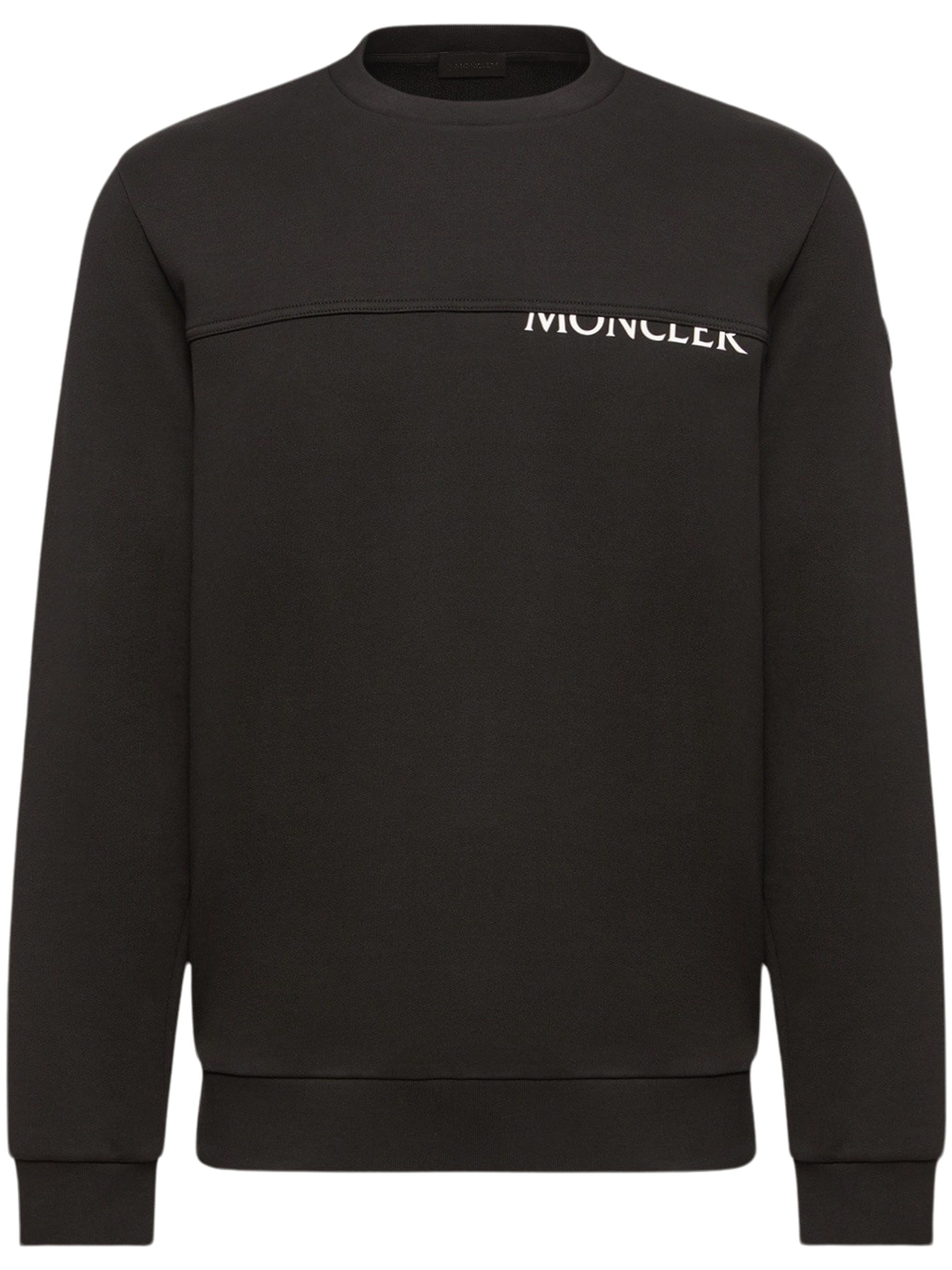 Moncler Moncler Logo Cotton Sweatshirt