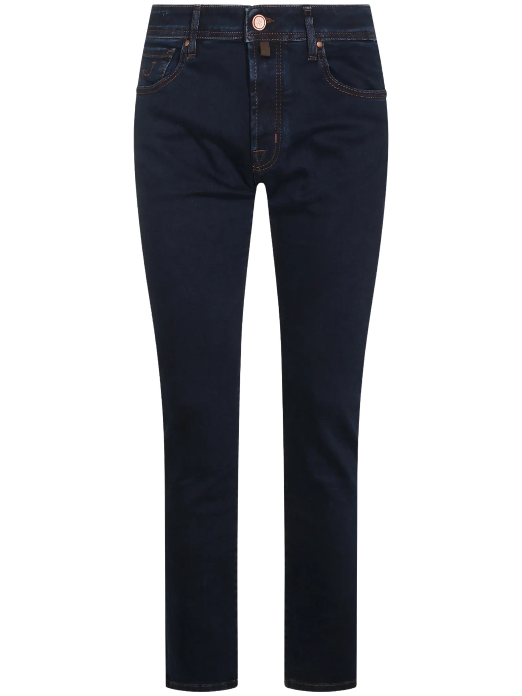 Jacob Cohen Logo-Patch Slim-Fit Jeans