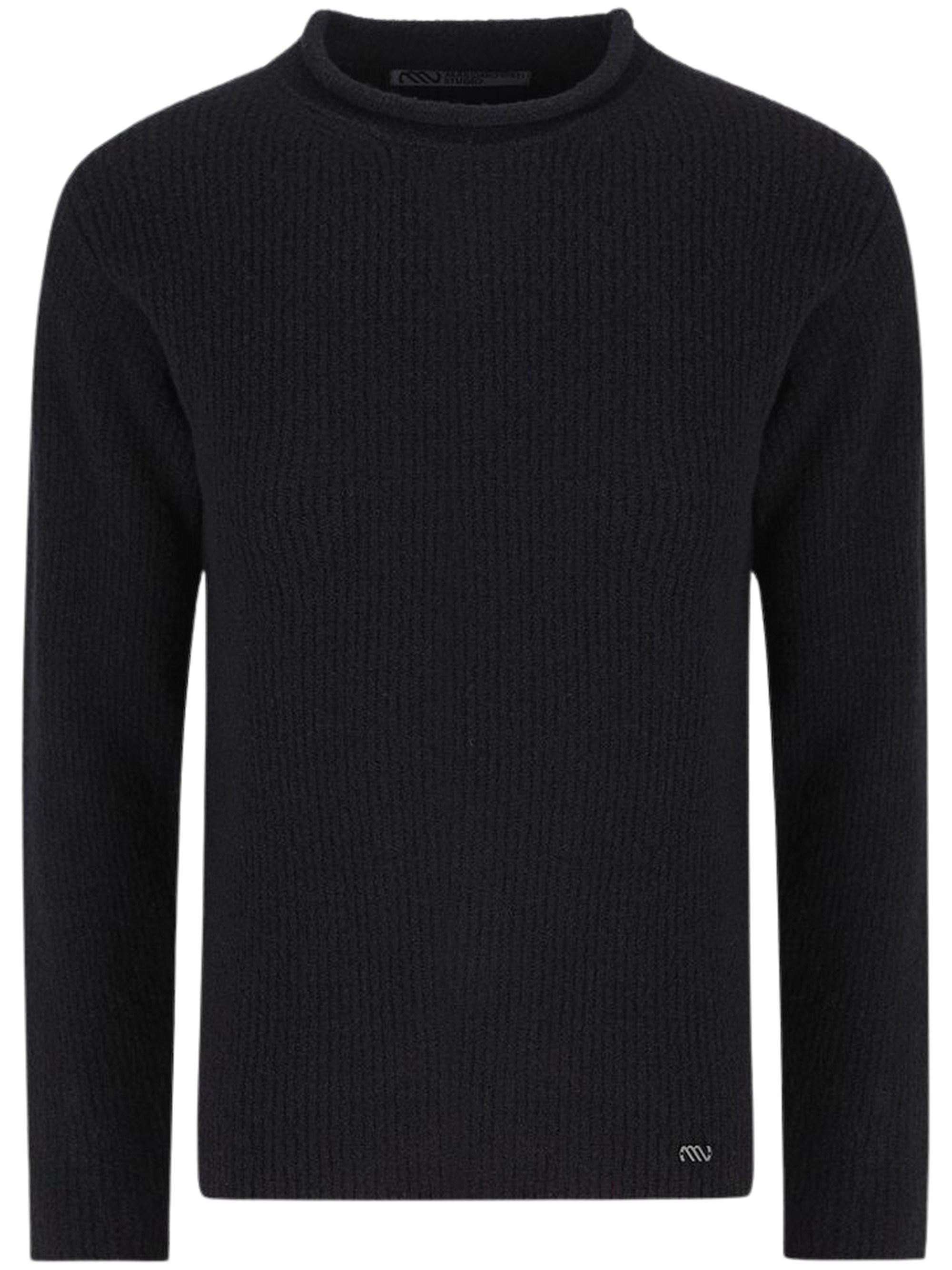 Textured Crew Sweater
