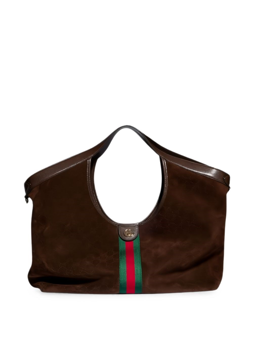 Gucci Gucci Borsa Tote Grande In Pelle Scamosciata Giglio