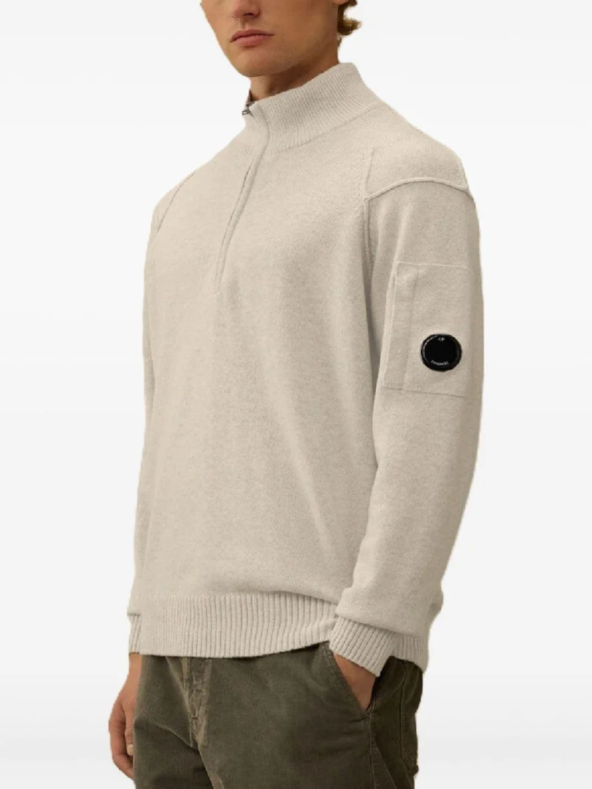 C.P. COMPANY C.P. Company Goggle Turtleneck Sweater