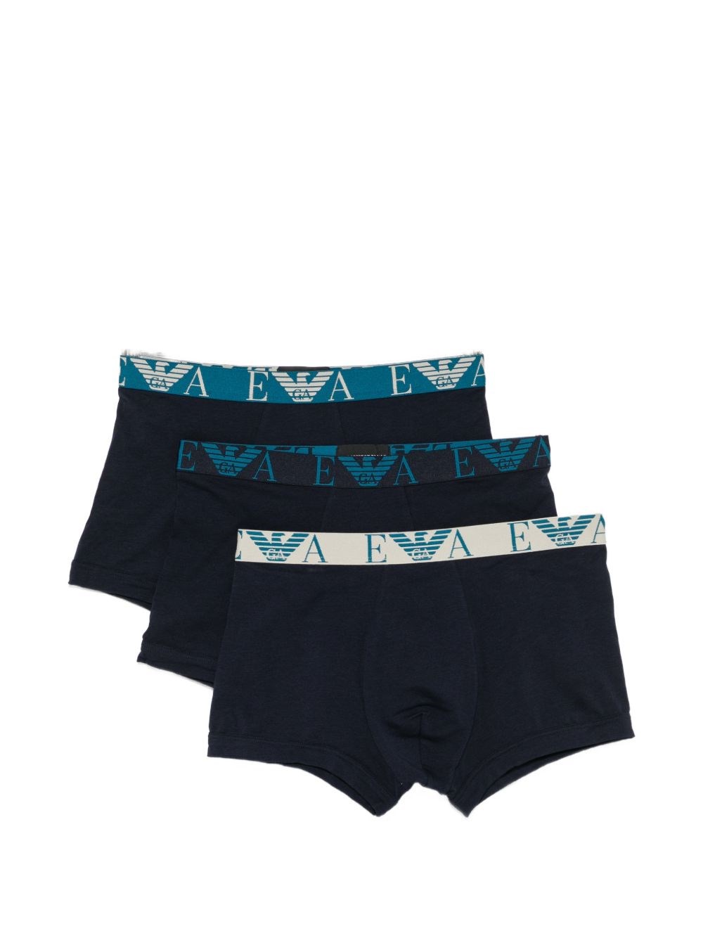 Emporio Armani Emporio Armani Logo Trunk Briefs - 3Pack