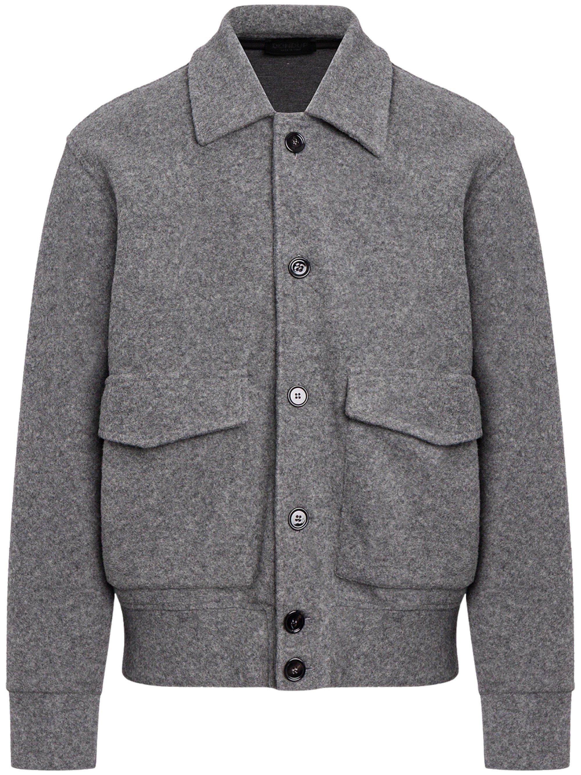 Dondup Wool-Blend Bomber Jacket Dondup Wool-Blend Bomber Jacket