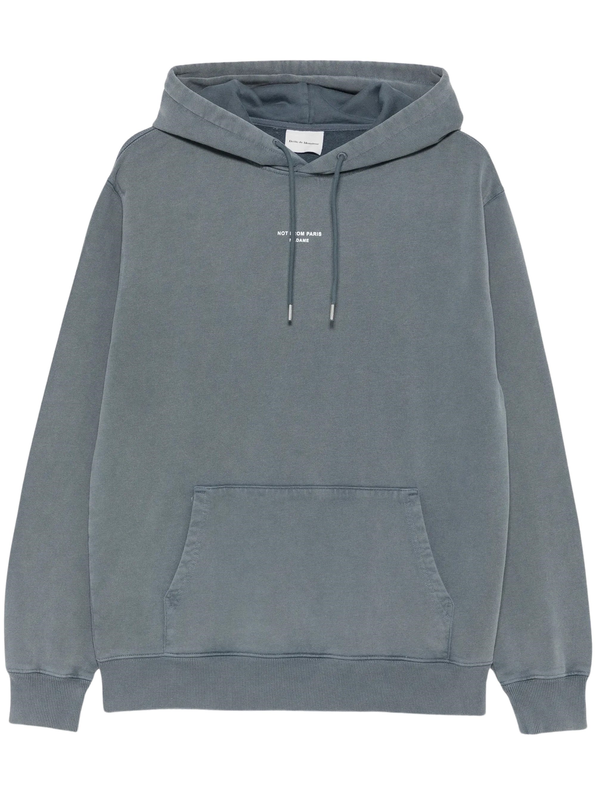 DROLE DE MONSIEUR Classic Slogan Sweatshirt