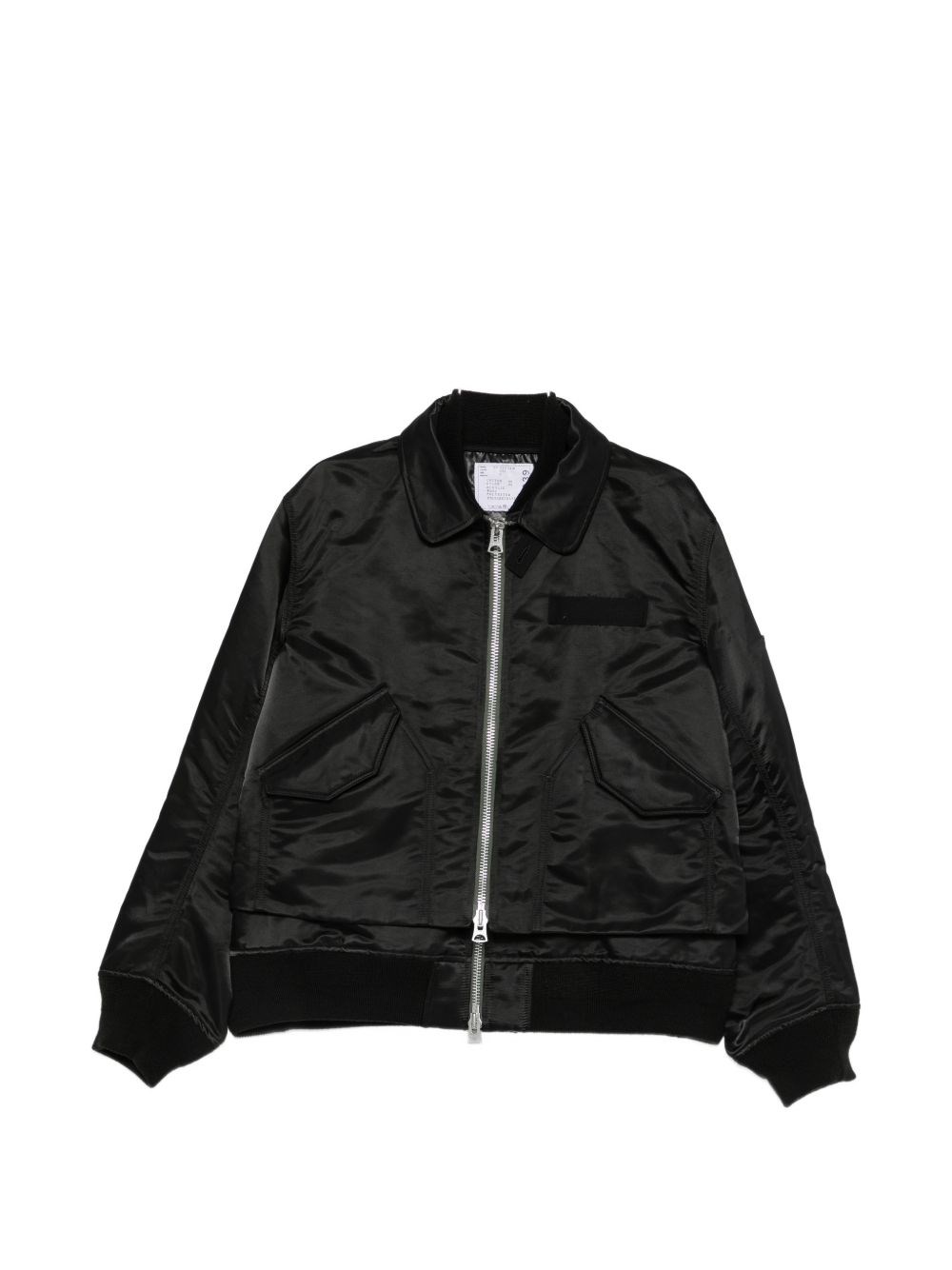 Sacai Cotton And Nylon Blouson Jacket