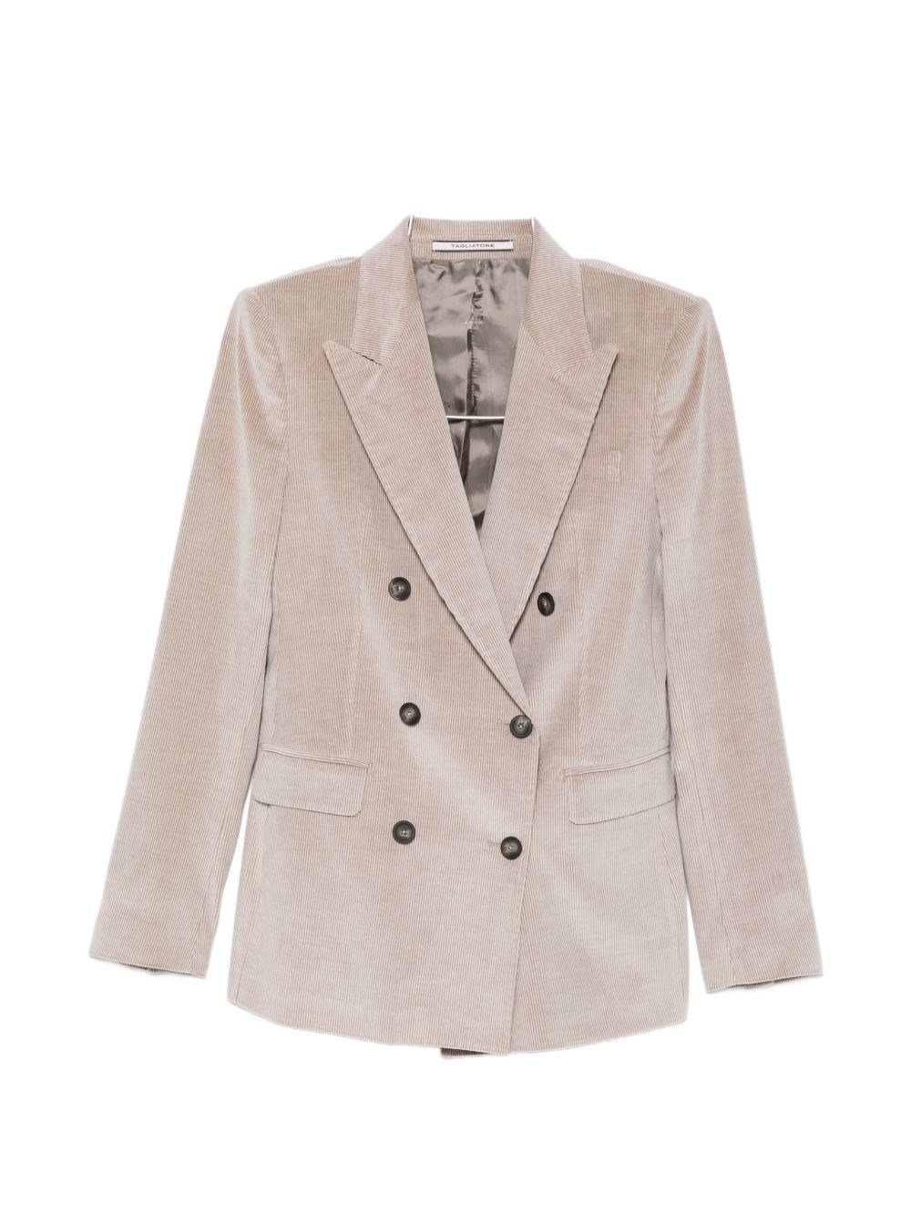 Tagliatore Cotton And Cashmere Double-Breasted Suit
