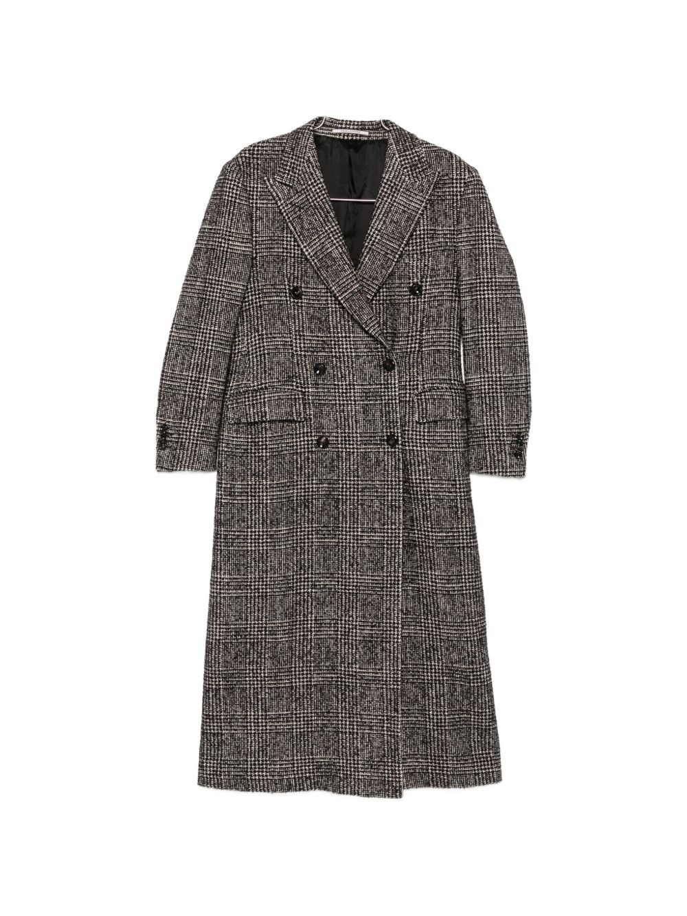Tagliatore Wool Long Double-Breasted Coat