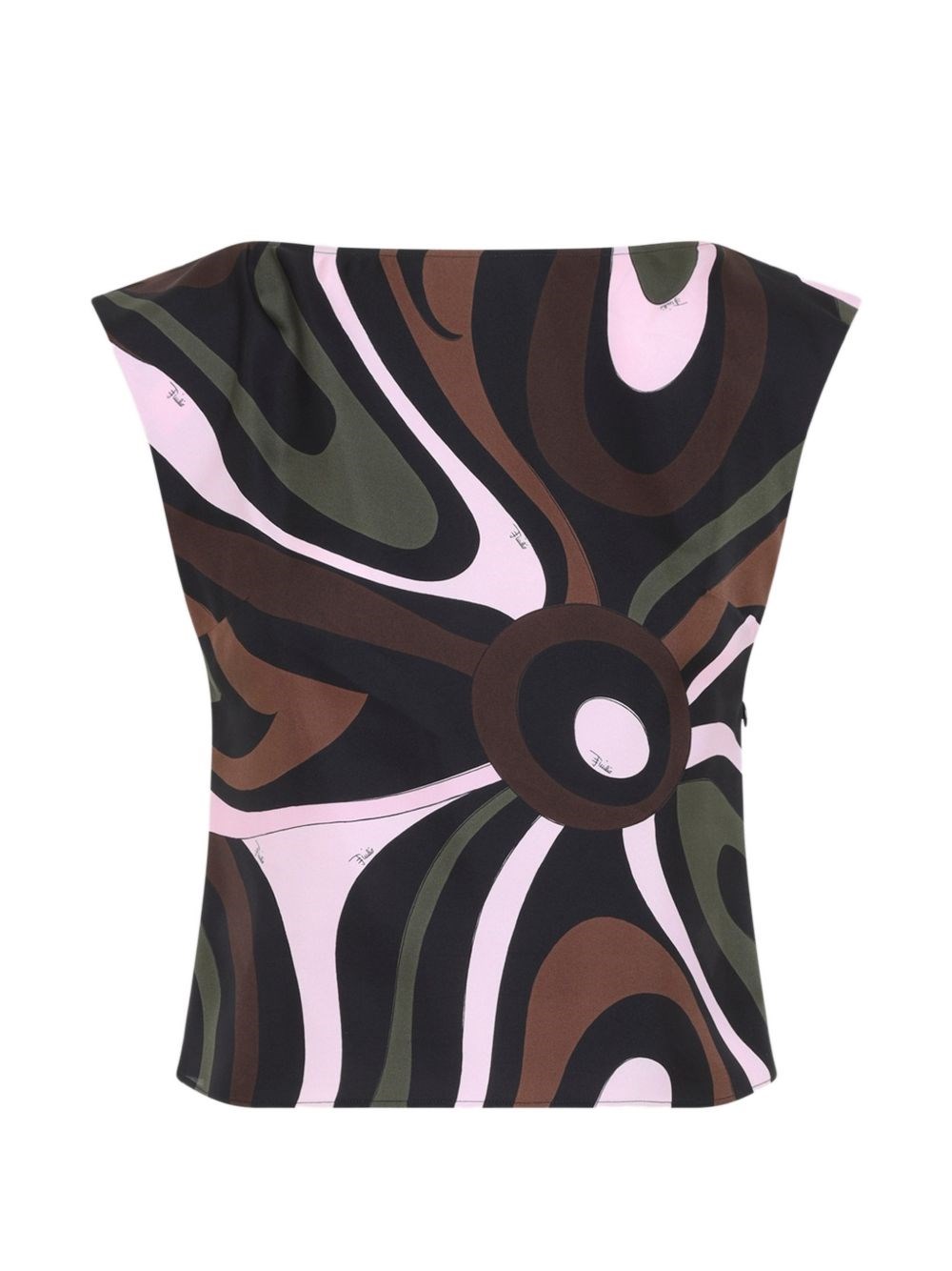 Pucci Printed Silk Top Pucci Printed Silk Top