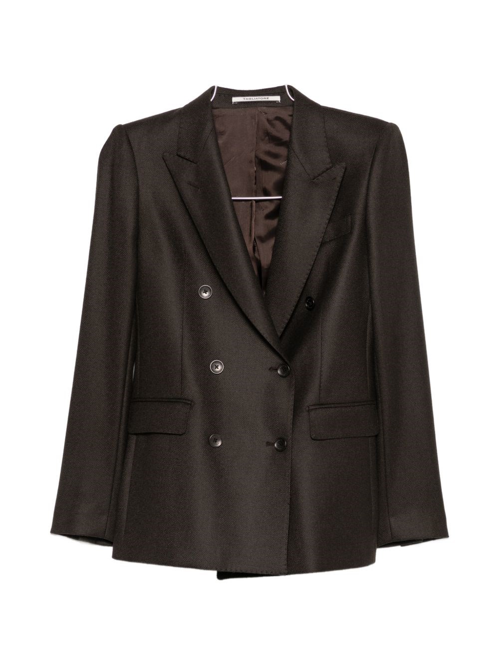 Tagliatore Wool Double-Breasted Jacket By Tagliatore