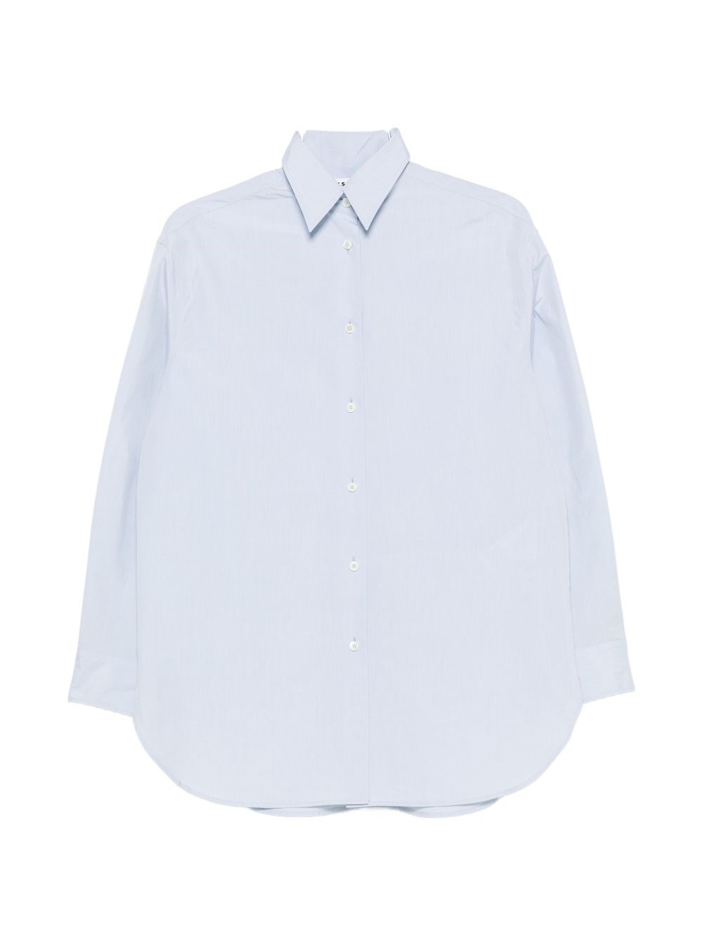 Jil Sander Classic Cotton Shirt — Light Blue