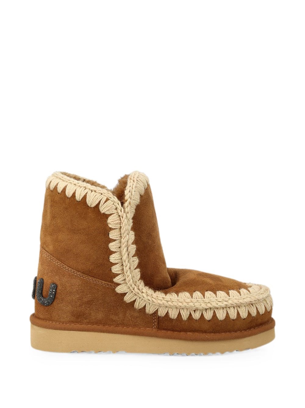 MOU 'Eskimo 18 Glitter Logo' Ankle Boots