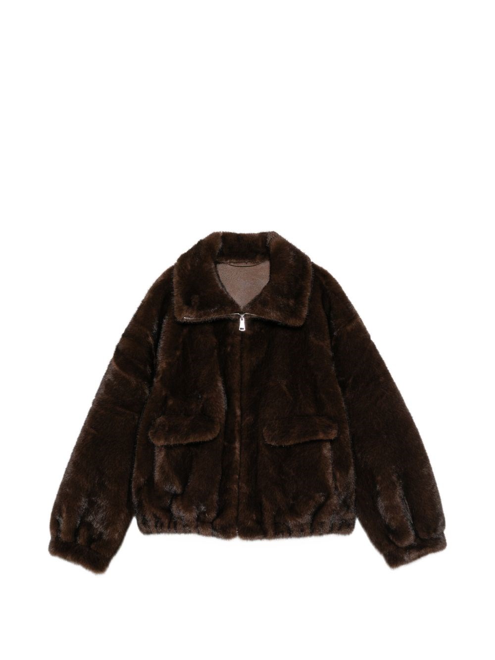Faux-Fur Bomber Jacket