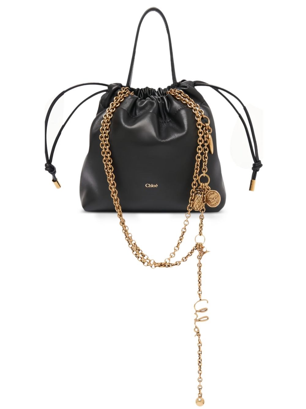Chloé Chloé Icons Leather Bucket Bag