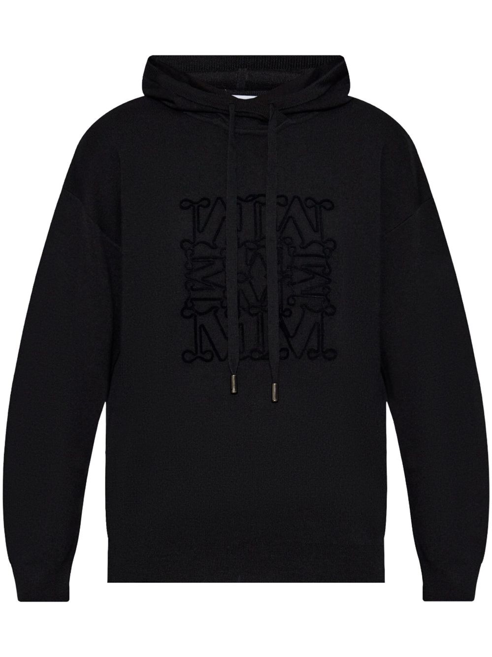 Max Mara Logo Wool Hoodie