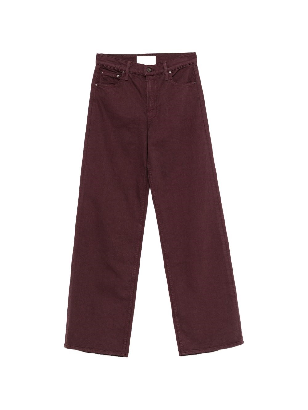 Mother Wide-Leg Denim Jeans