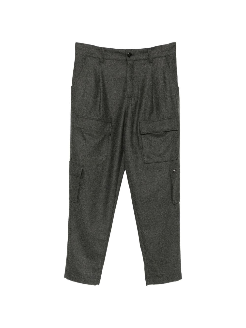 Brunello Cucinelli Pantaloni Cargo In Lana