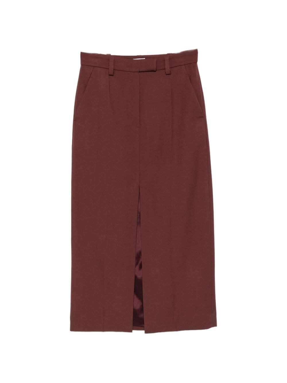 Brunello Cucinelli Wool Midi Skirt Brunello Cucinelli