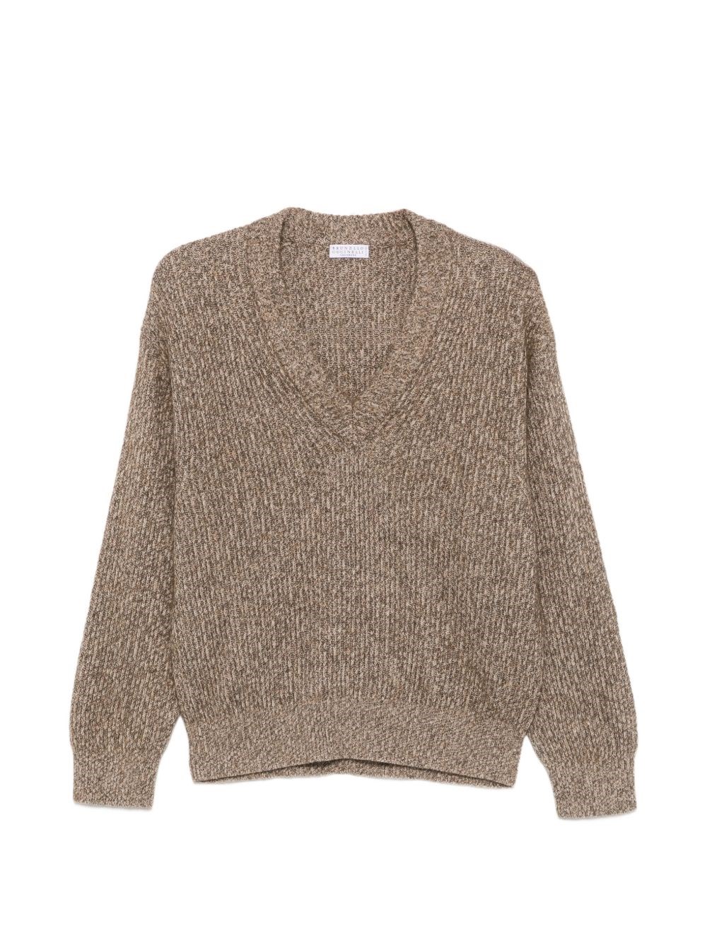 Brunello Cucinelli Cashmere V-Necked Sweater