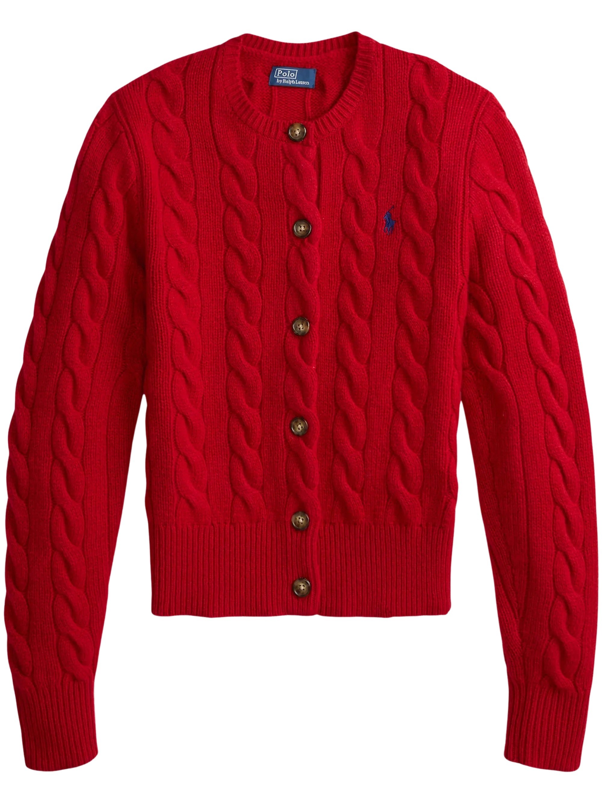 POLO RALPH LAUREN Cardigan In Lana E Cashmere A Trecce