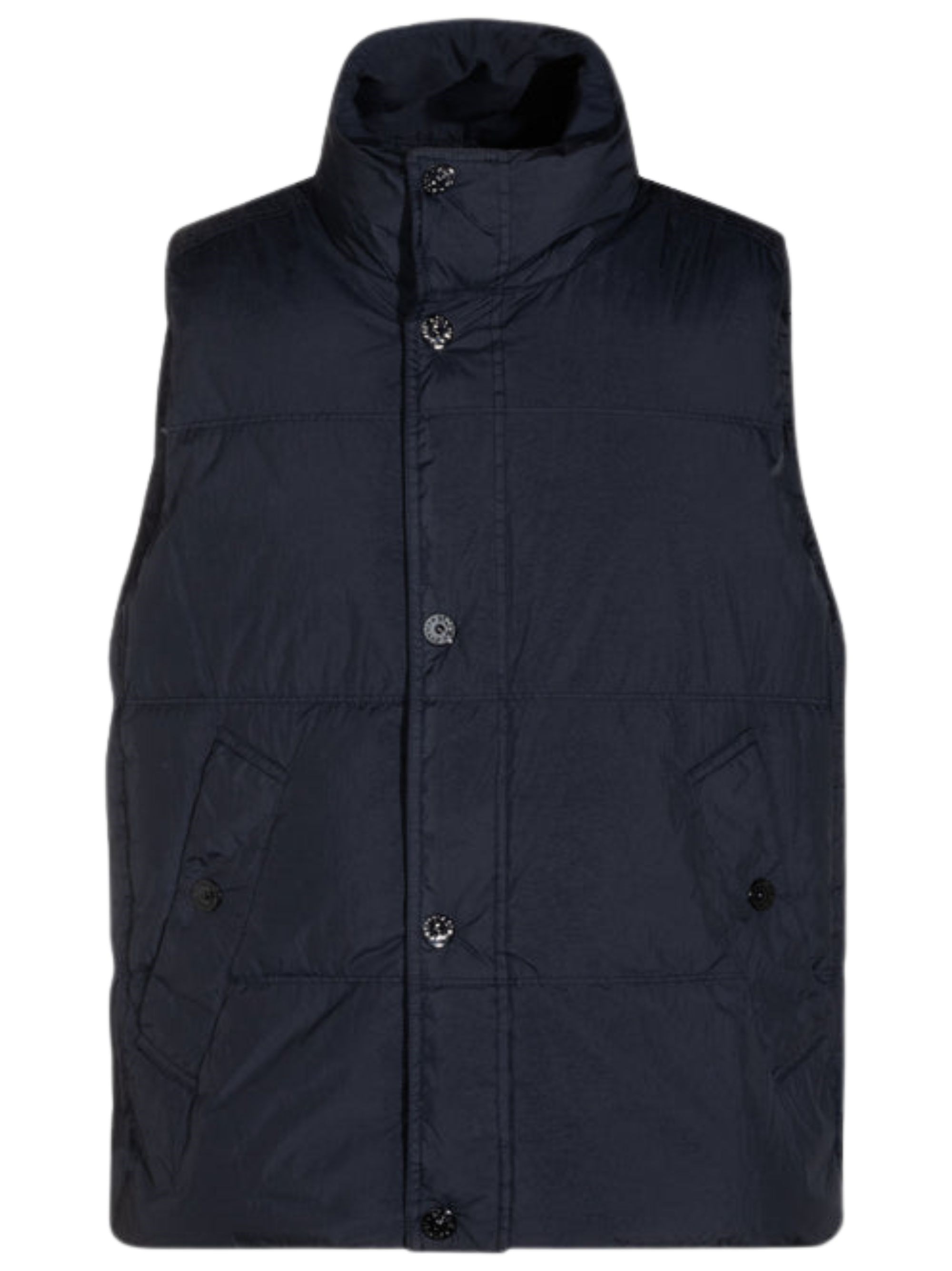 Stone Island Padded Nylon Vest — Black