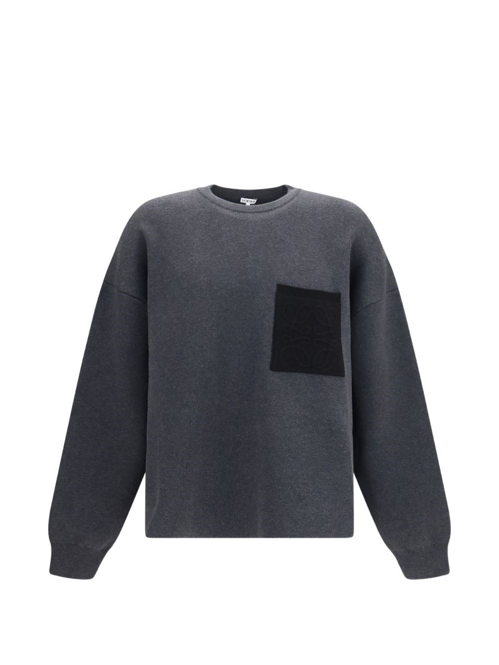 Loewe Anagram Cotton Blend Crewneck Sweater