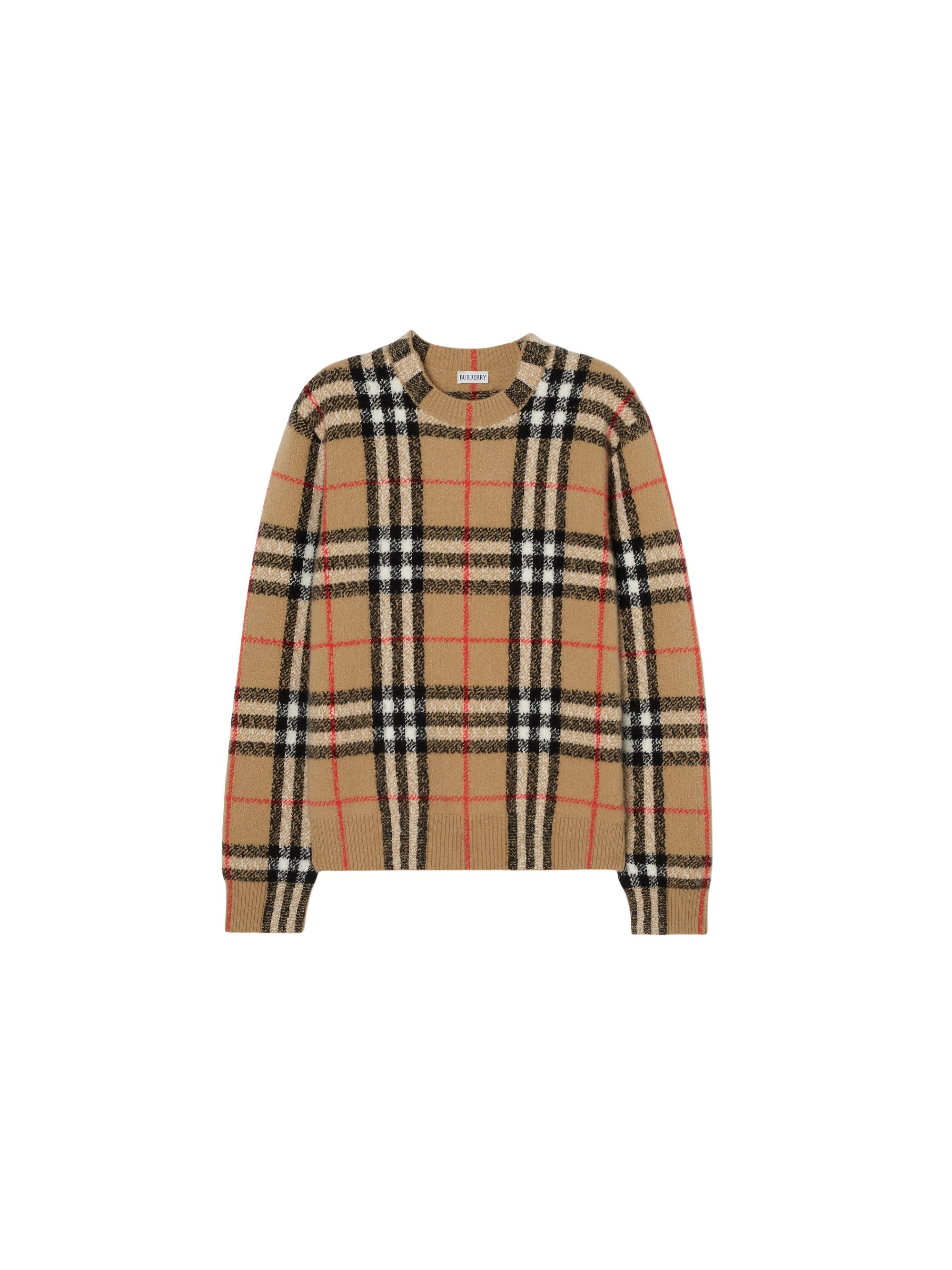 Burberry Burberry Check Cashmere Sweater