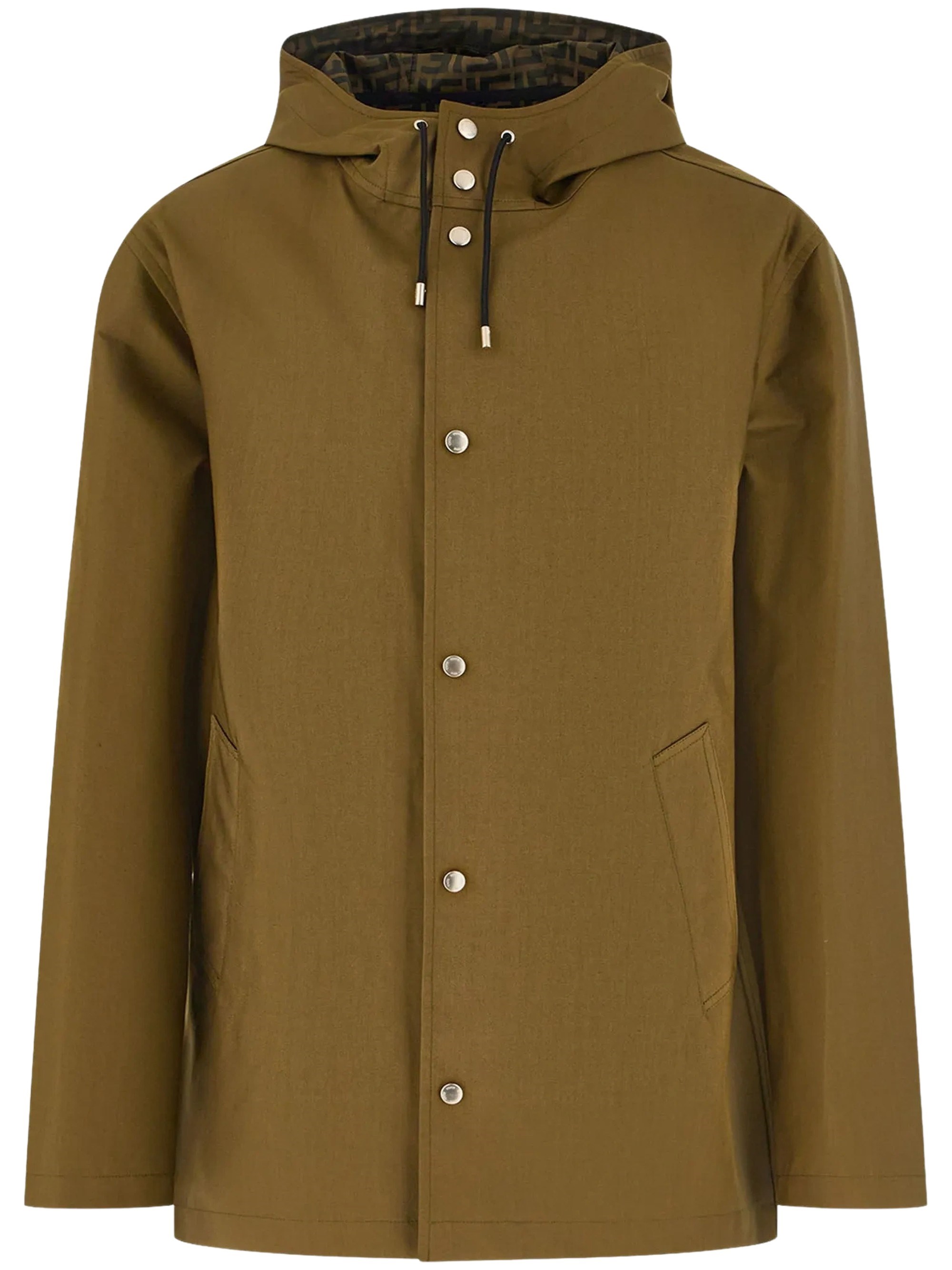 Fendi Logo-Print Parka By Fendi Fendi Logo-Print Parka By Fendi