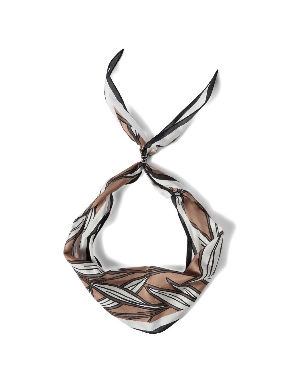 Brunello Cucinelli Printed Silk Foulard