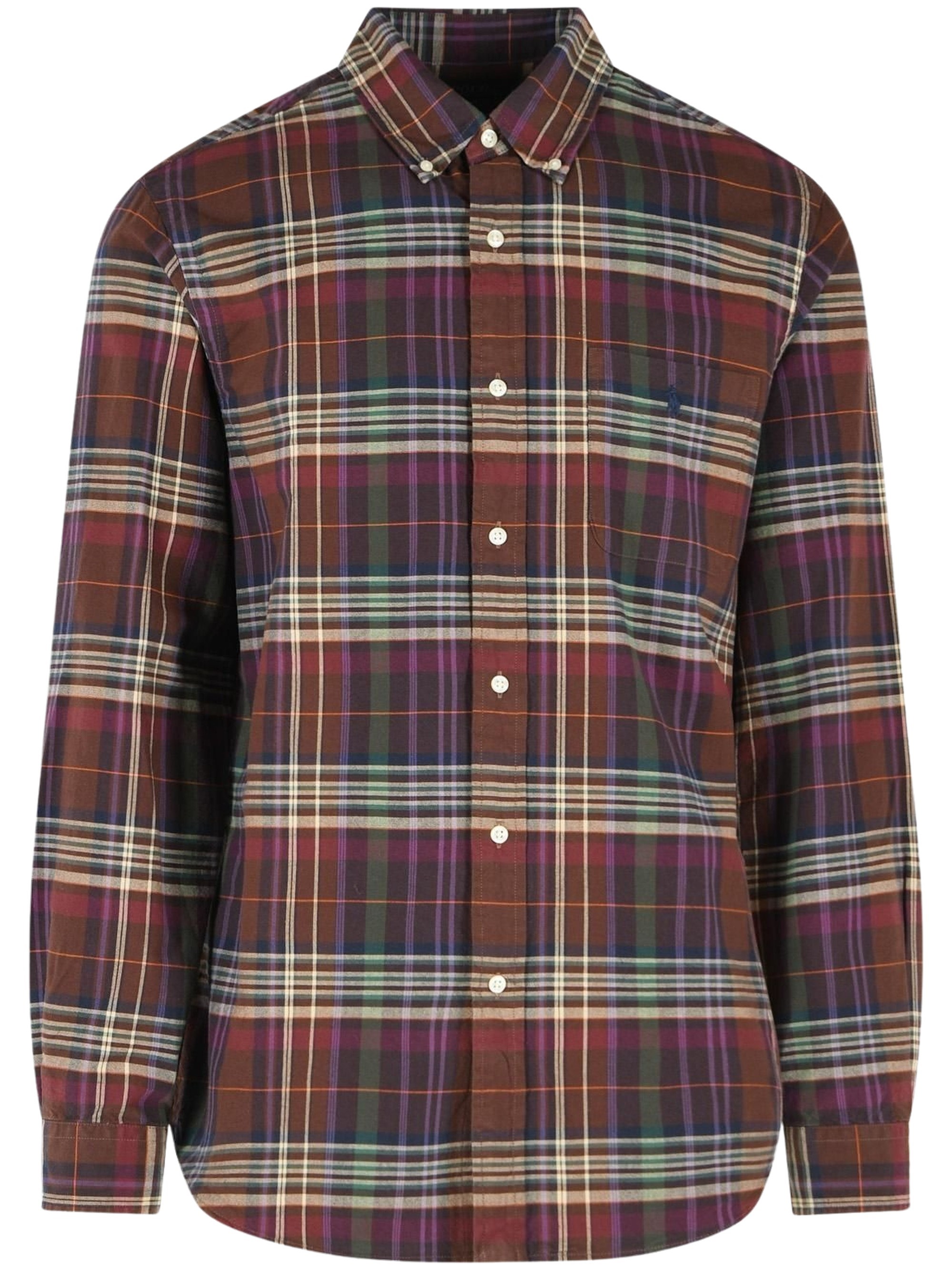 POLO RALPH LAUREN Camicia Button-Down A Quadri