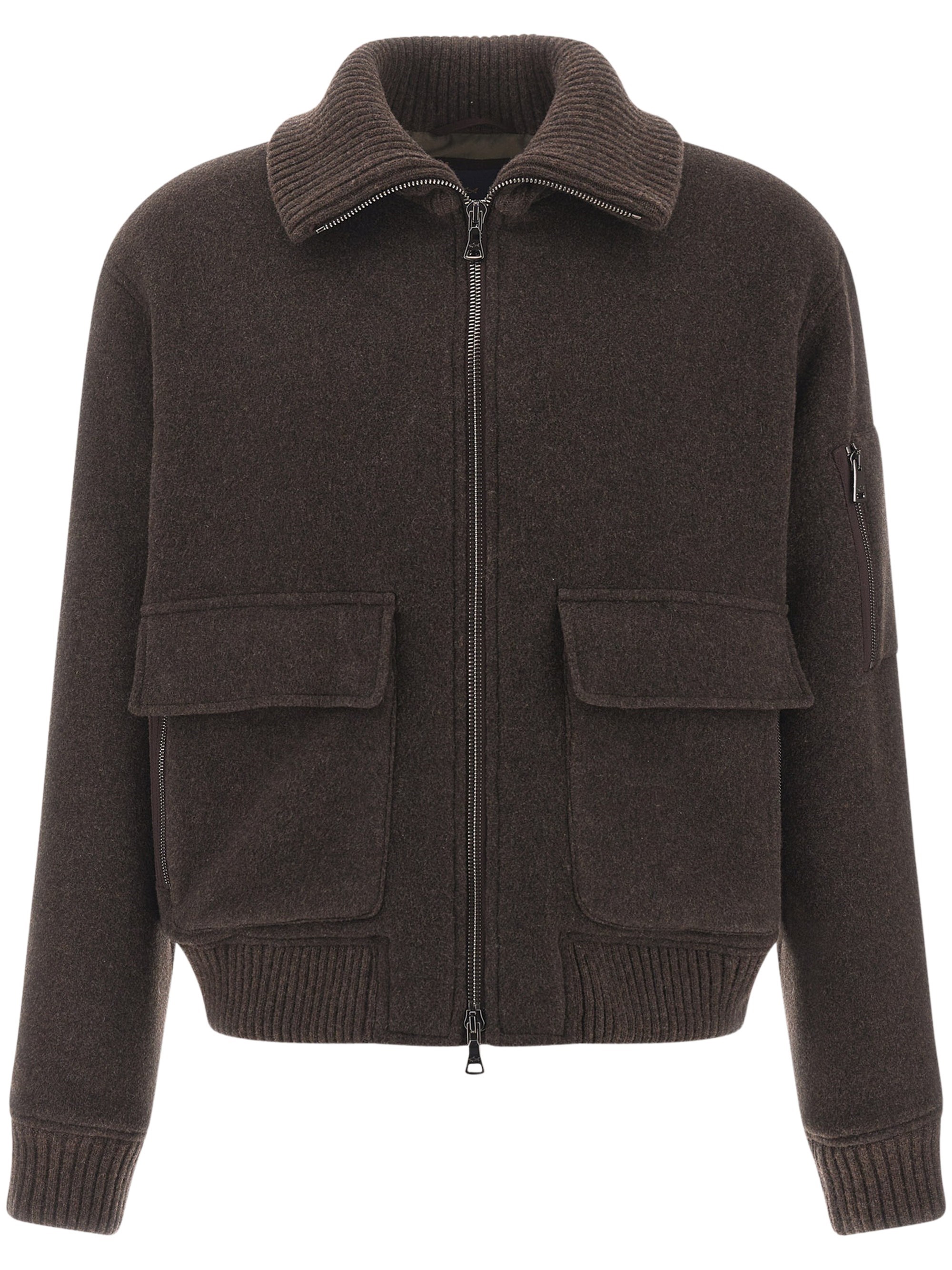Paul & Shark Wool And Cashmere Bomber Jacket