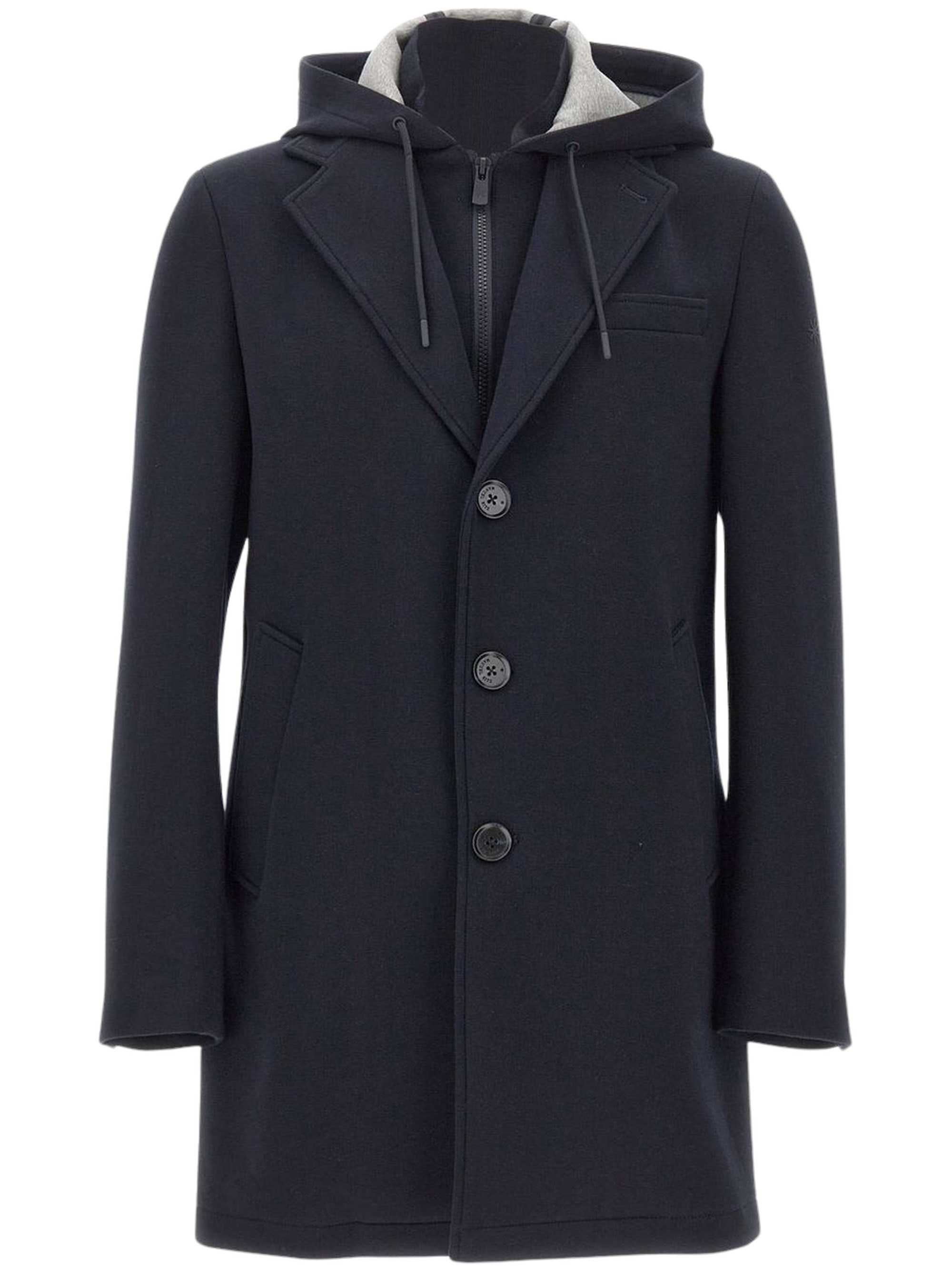 Hooded Bib Insert Coat