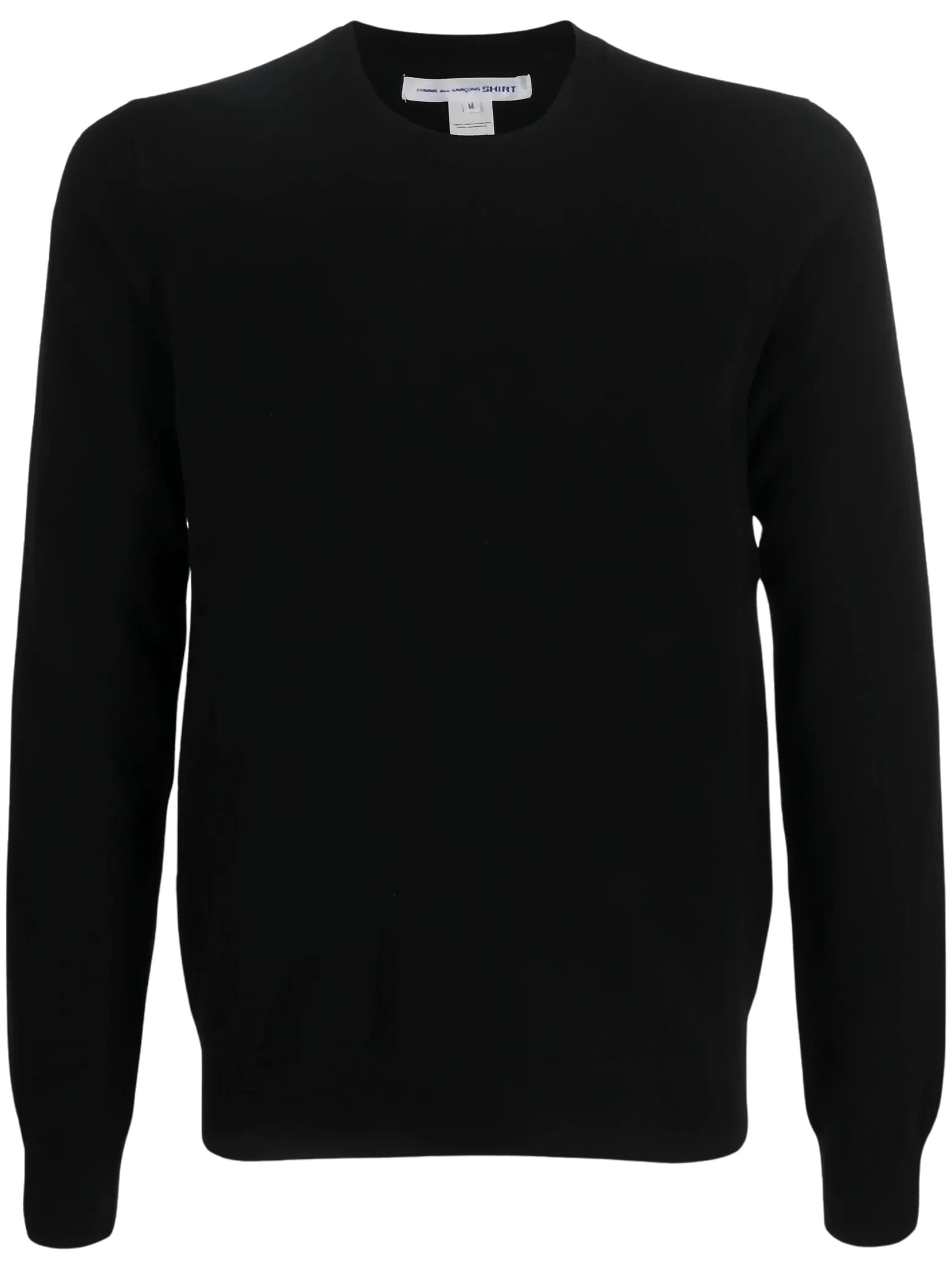 COMME DES GARÇONS SHIRT Crew-Neck Long-Sleeve Sweater