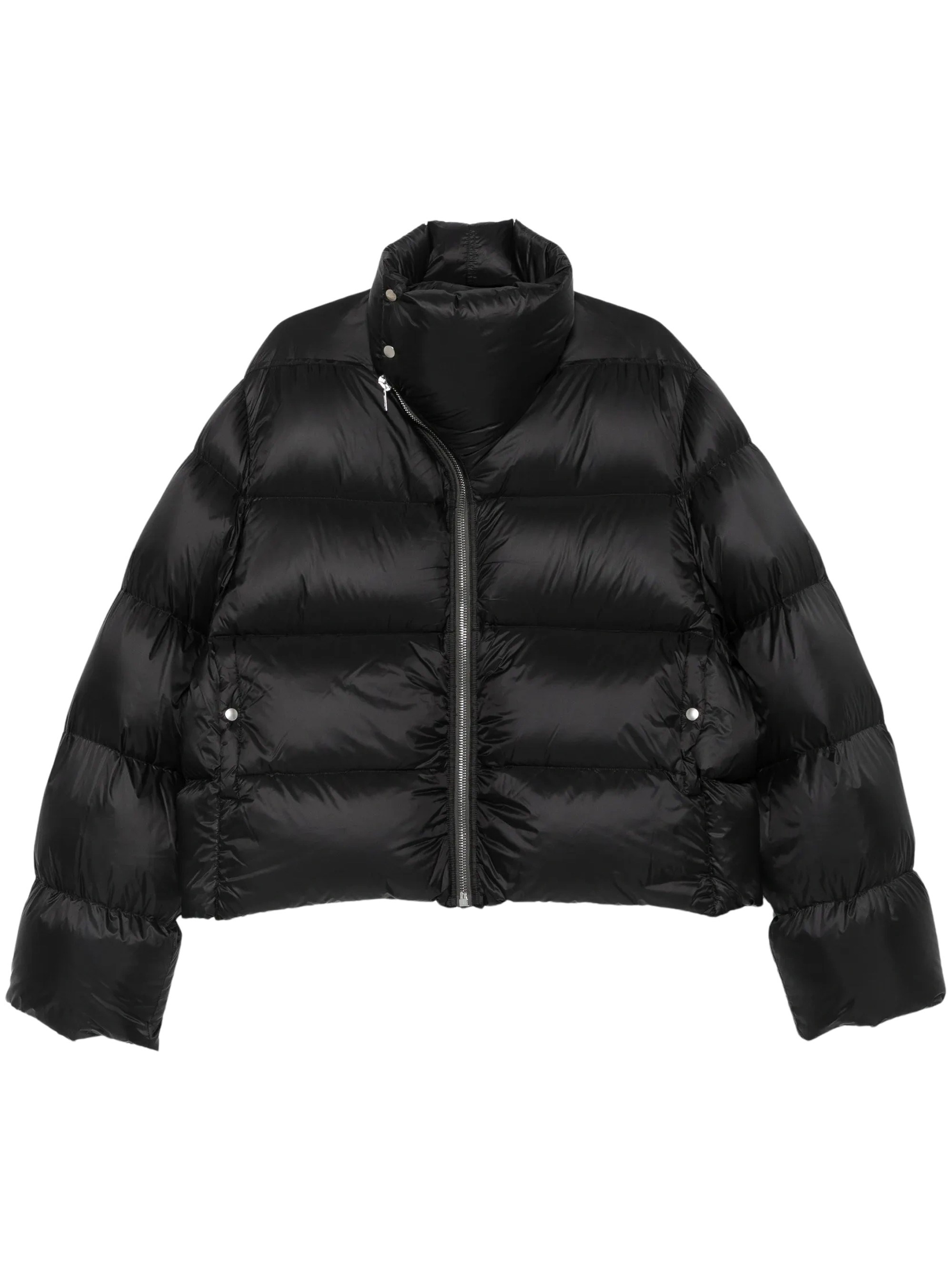 Rick Owens Giacca Imbottita Con Collo Alto A Dolcevita