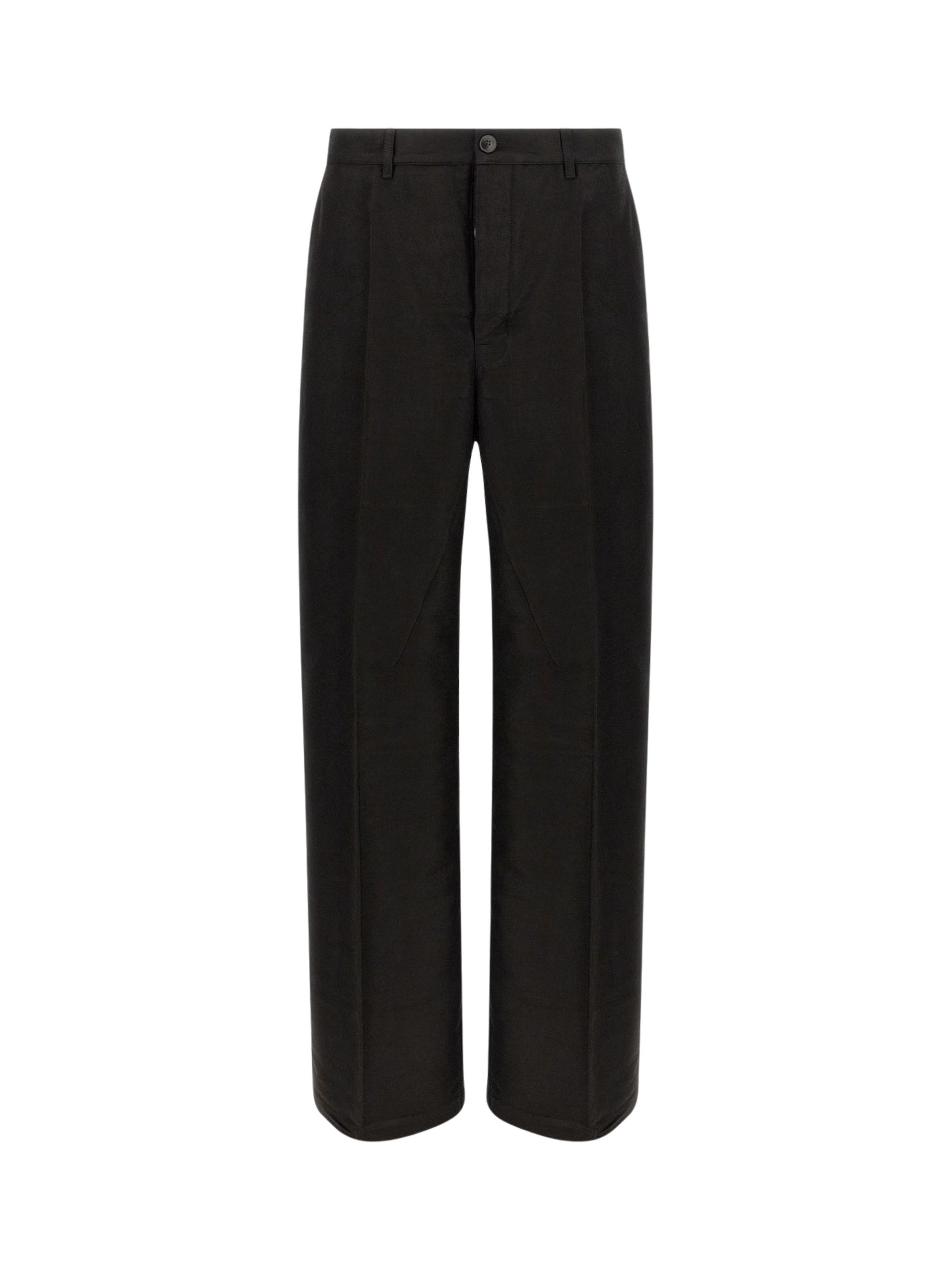 Rick Owens Pressed-Crease Trousers By Rick Owens