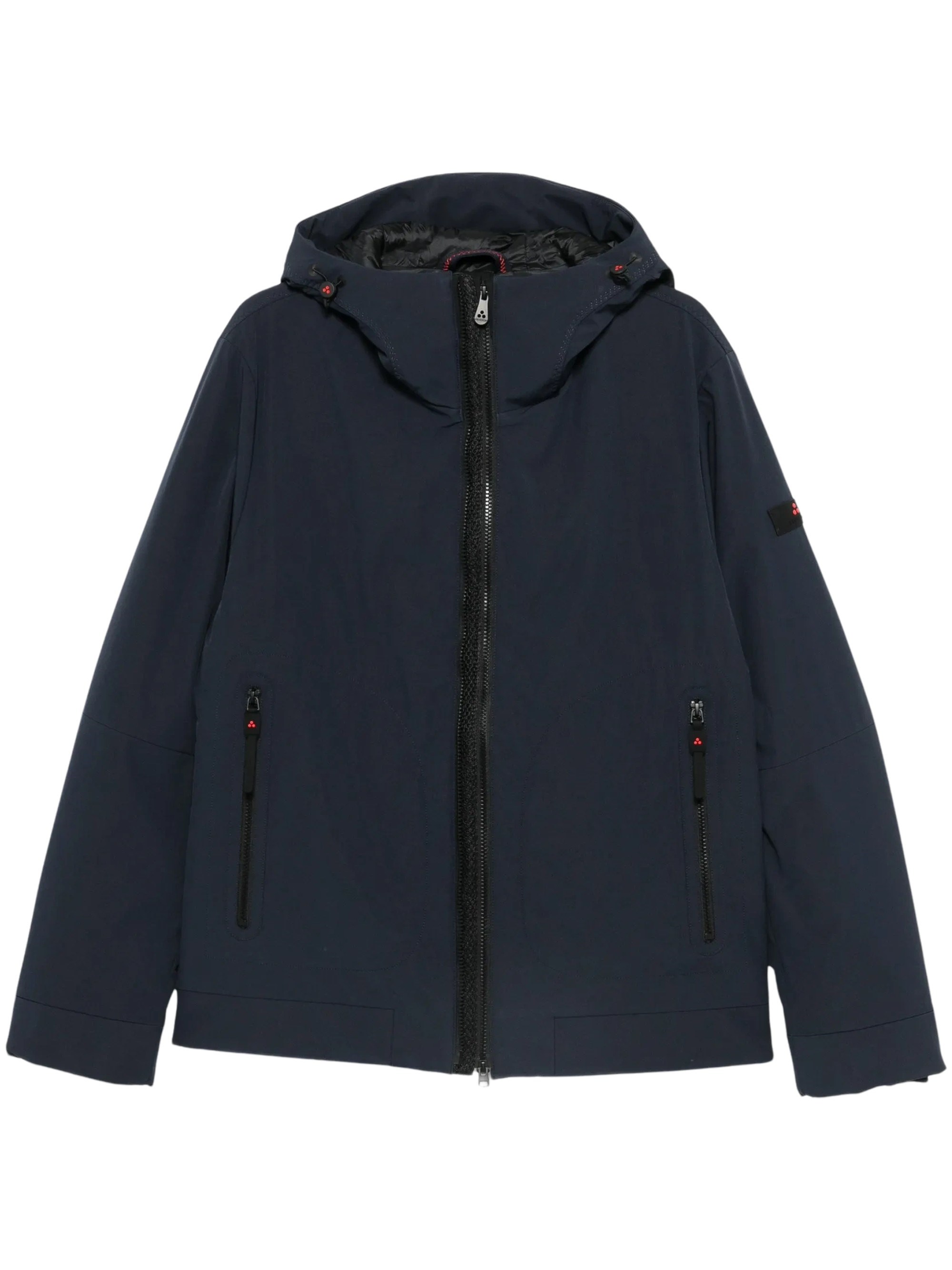 Peuterey Giacca Con Cappuccio E Patch Logo