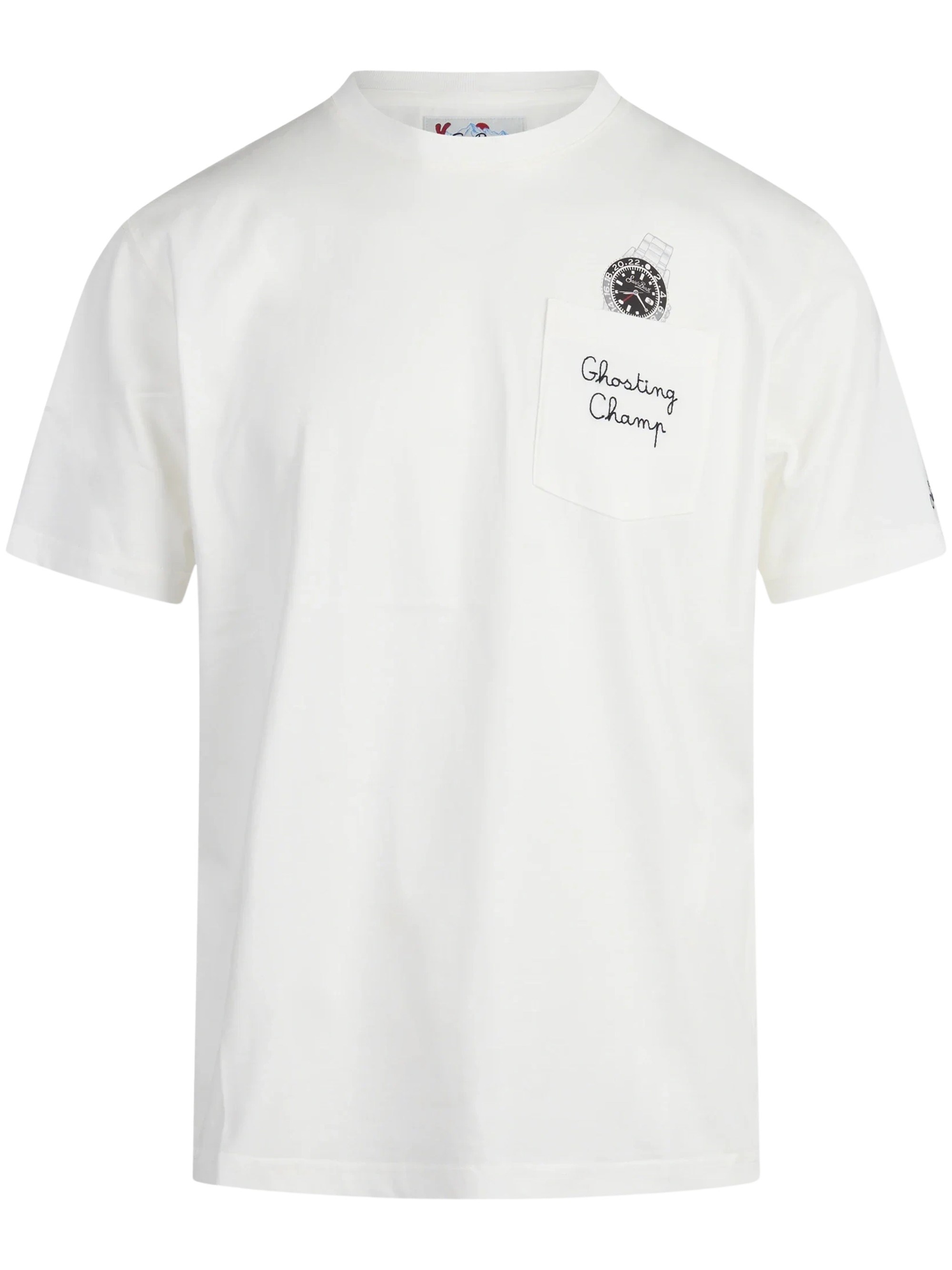 MC2 Saint Barth Connor T-Shirt With Pocket And Embroidery