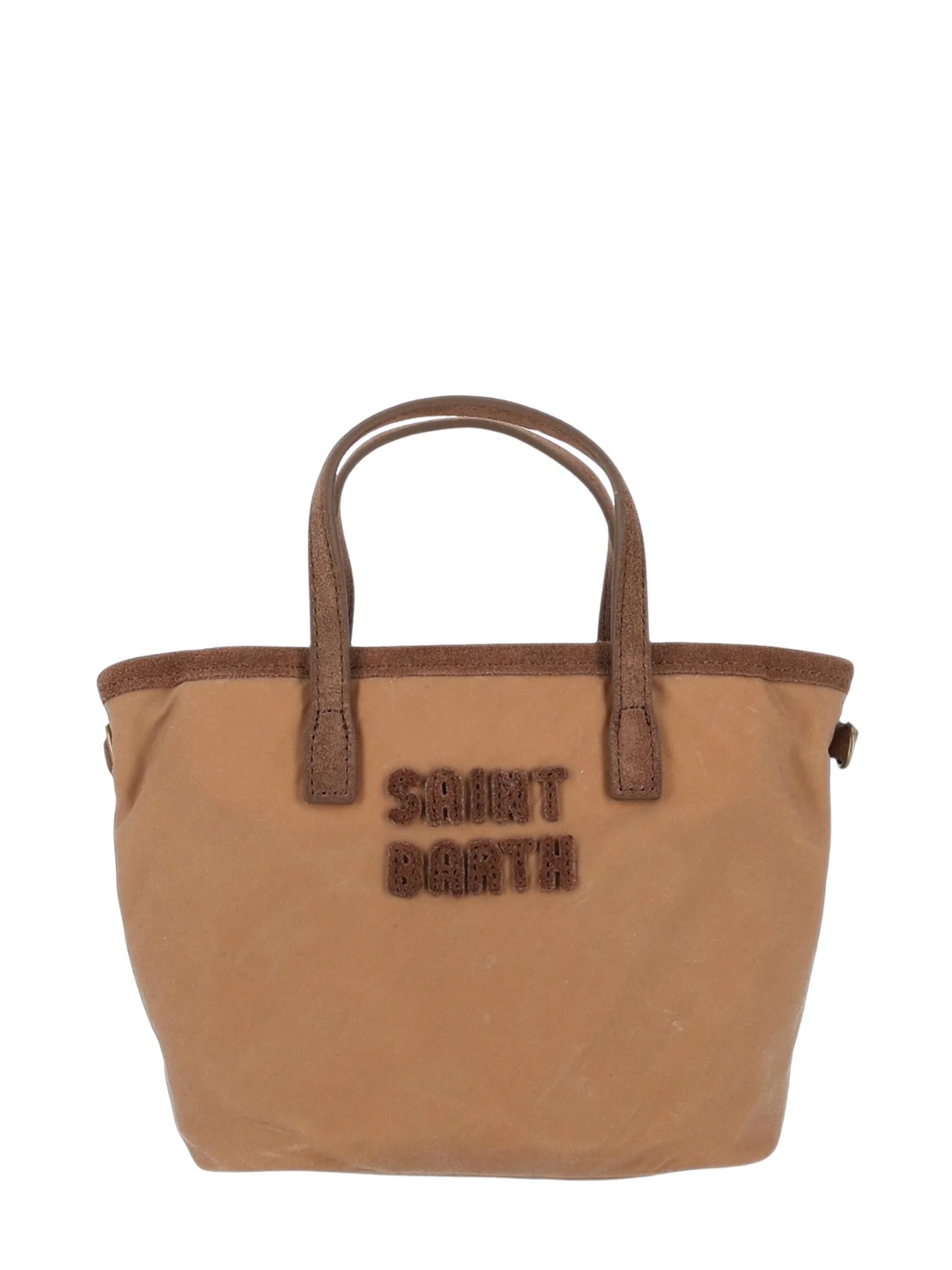 MC2 Saint Barth Logo-Lettering Tote Bag MC2 Saint Barth Logo-Lettering Tote Bag