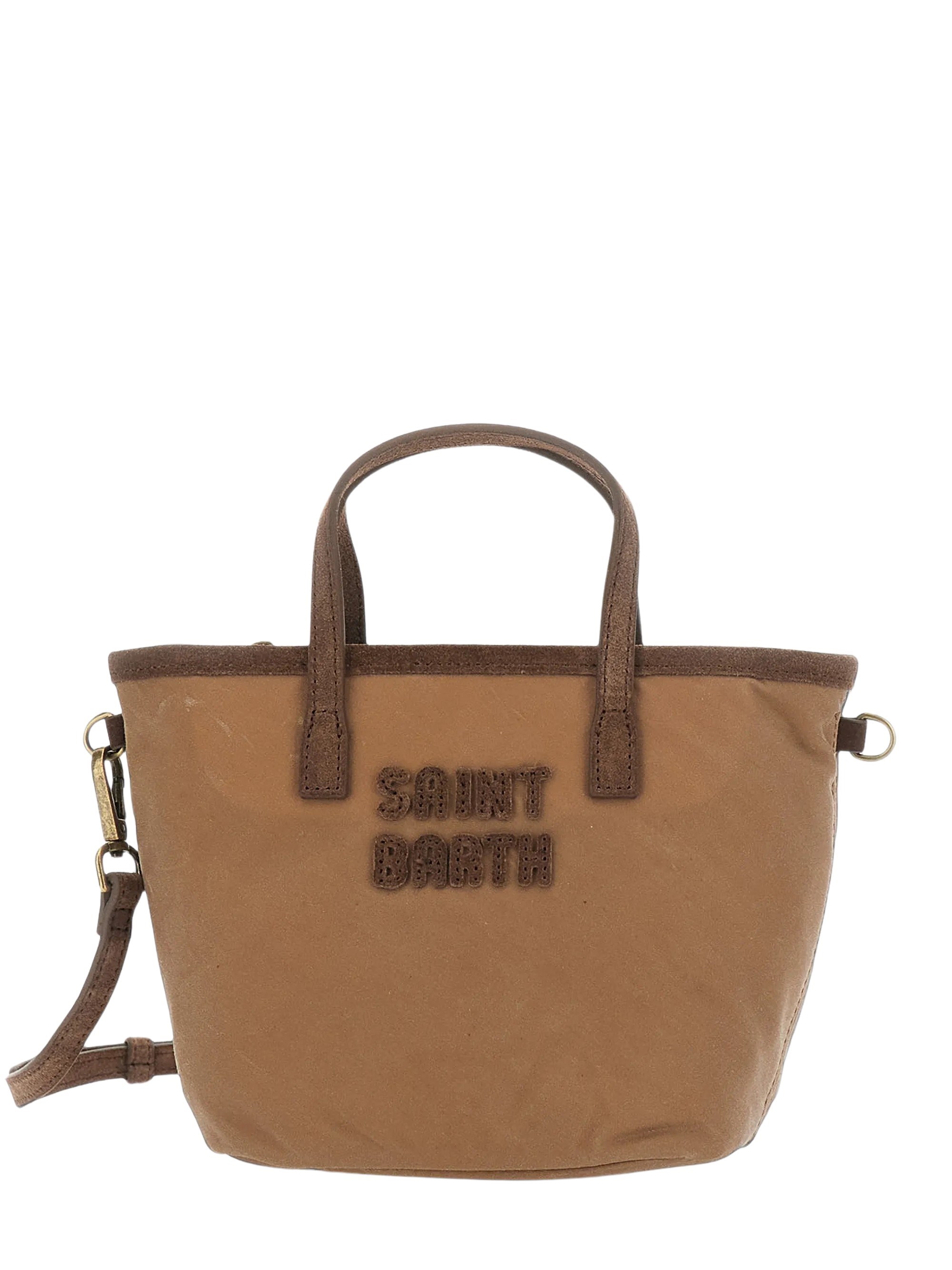 MC2 Saint Barth Mc2 Saint Barth Mini City Logo-Detail Tote Bag MC2 Saint Barth Mc2 Saint Barth Mini City Logo-Detail Tote Bag