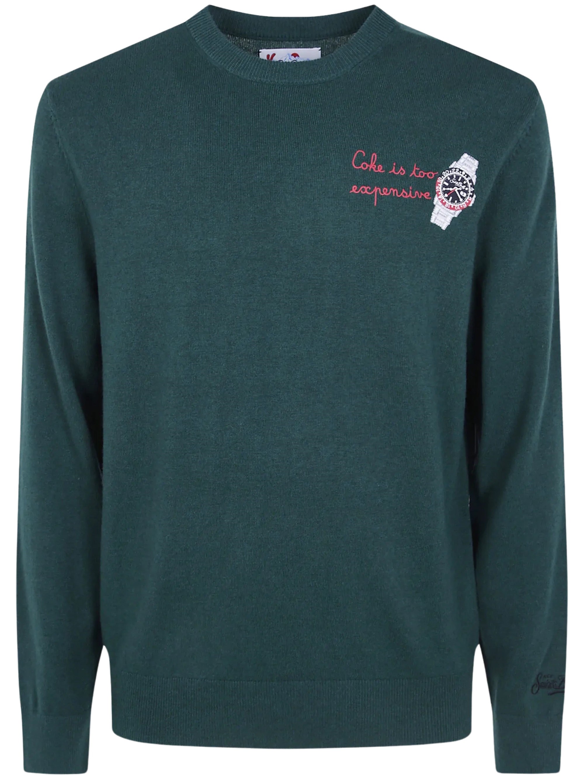MC2 Saint Barth Watch Embroidered Crewneck Jumper MC2 Saint Barth Watch Embroidered Crewneck Jumper