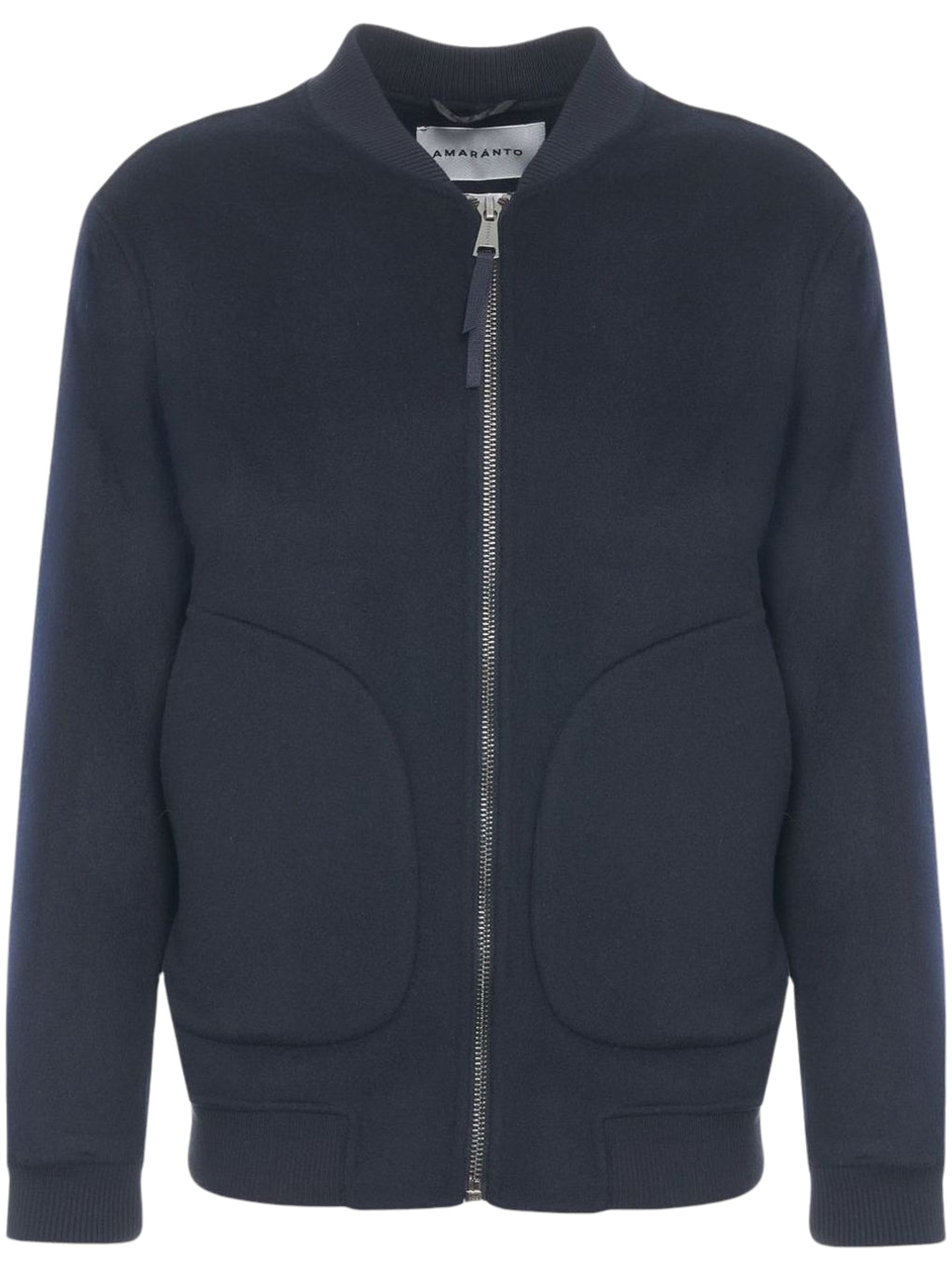 Zipped Bomber Jacket