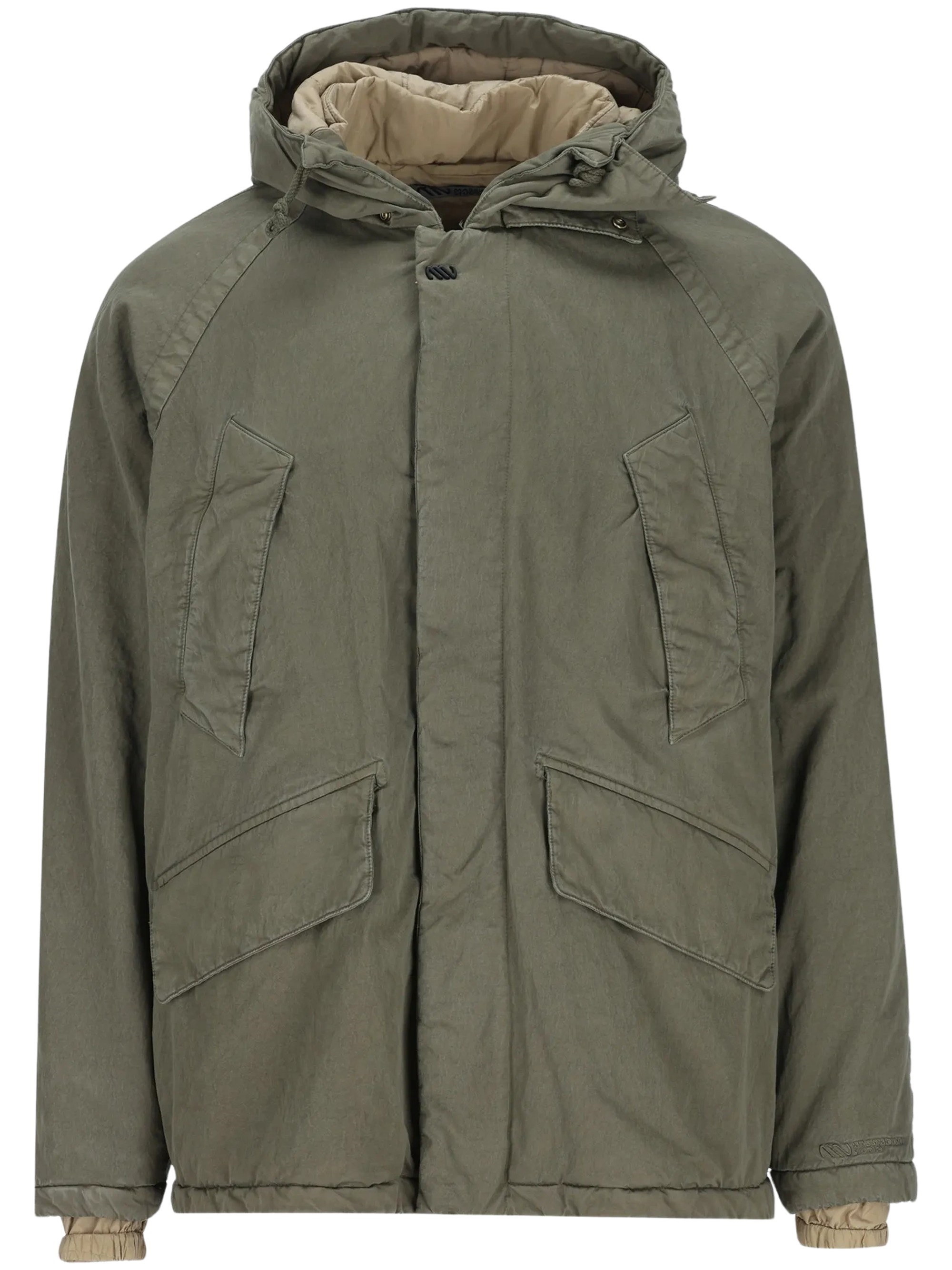 MASSIMO OSTI STUDIO Giacca Con Cappuccio E Maniche Raglan