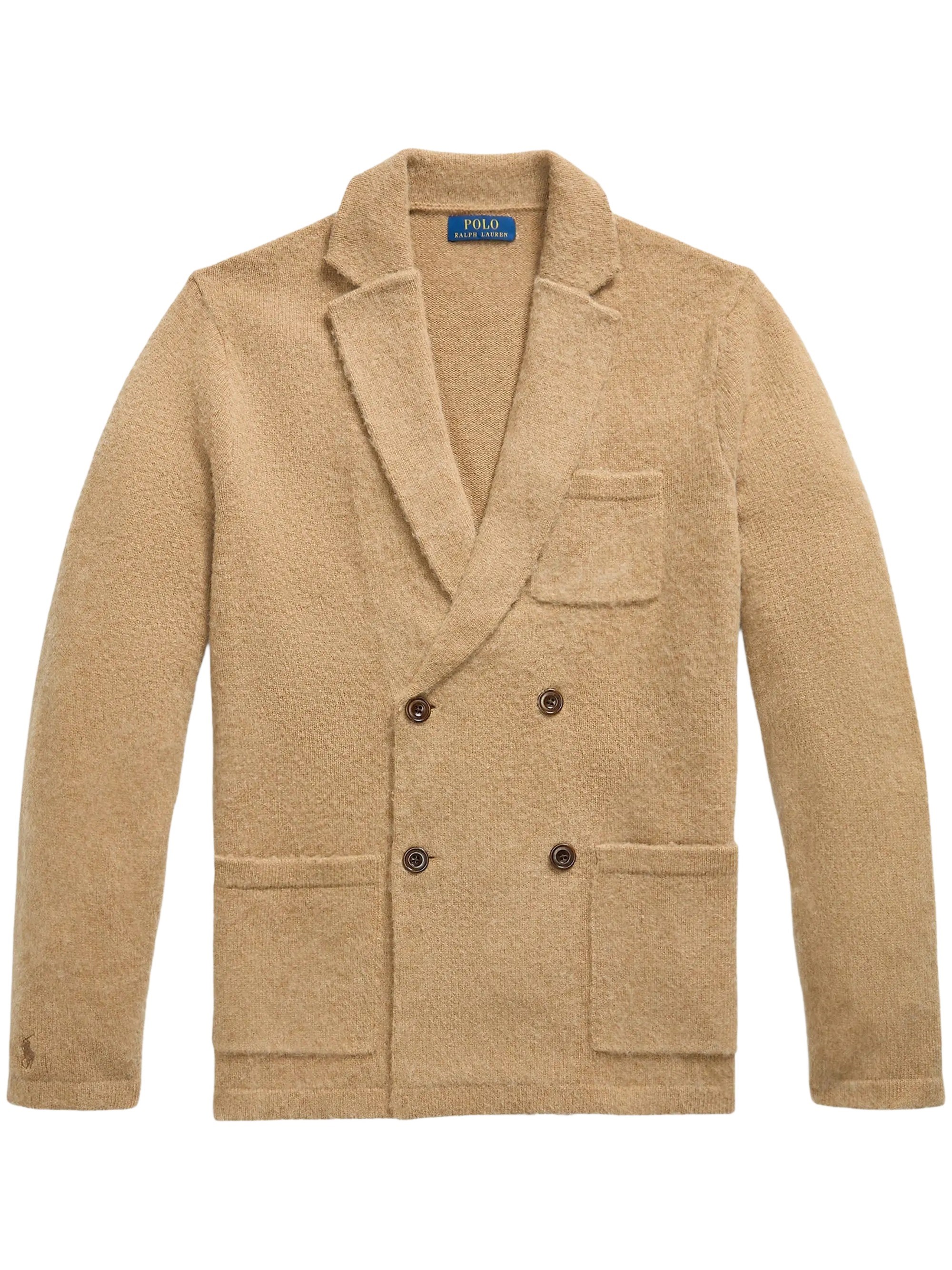 Polo Ralph Lauren Wool-Cashmere Blazer Cardigan