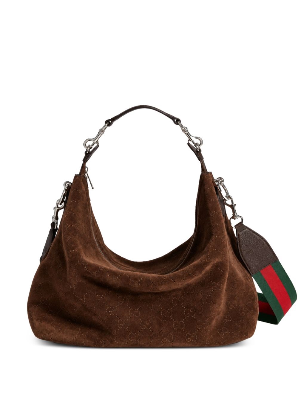 Gucci Brera Suede Leather Shoulder Bag